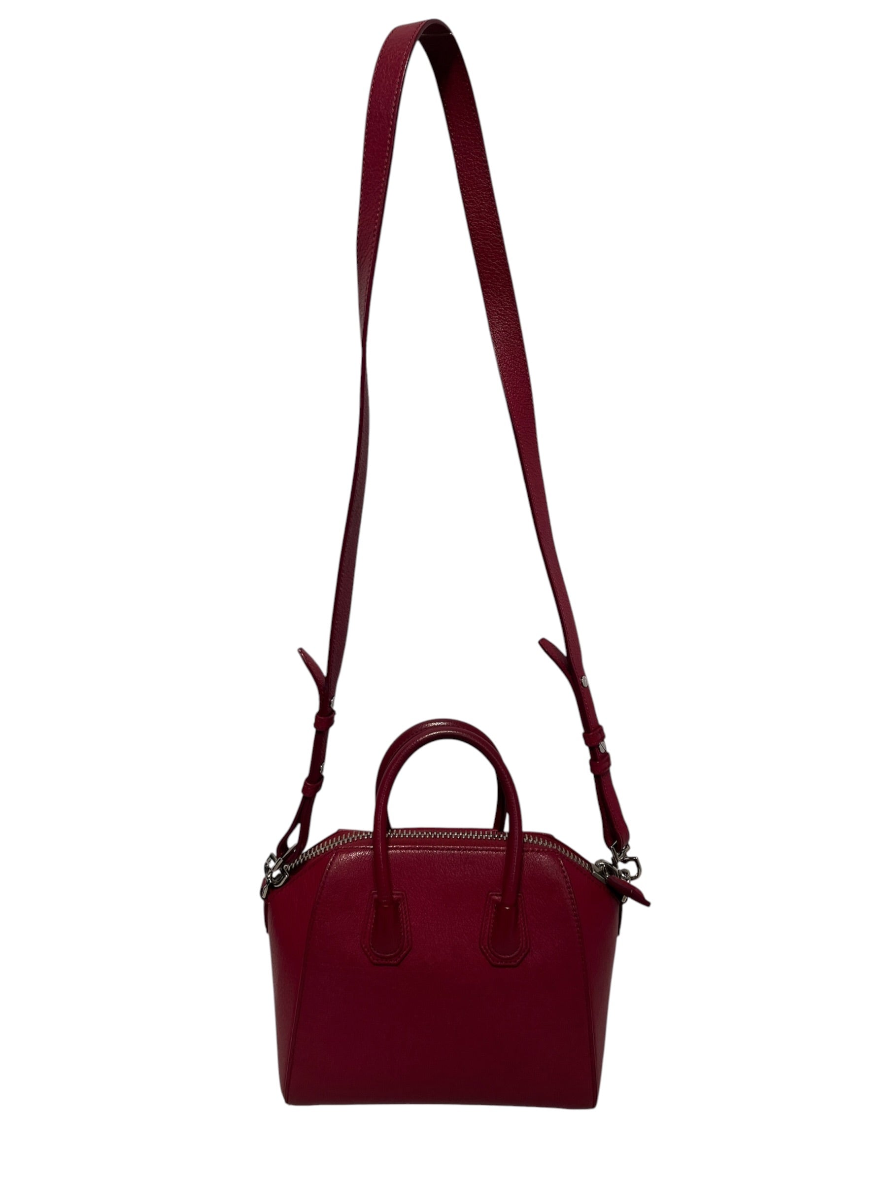 GIVENCHY/Bag/Leather/RED/MINI ANTIGONA view 3