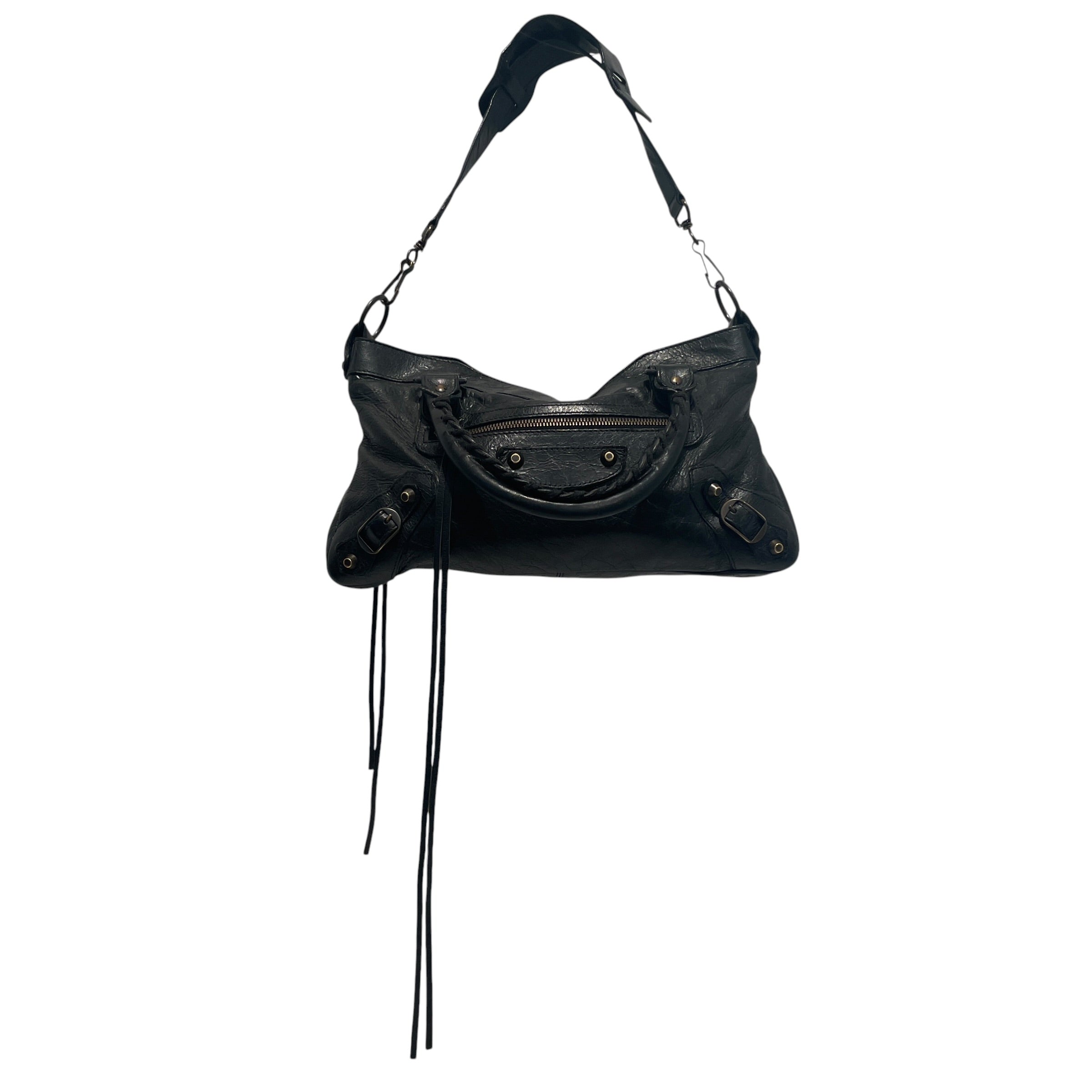 BALENCIAGA/Hand Bag/Leather/BLK/City Hand Bag view 1