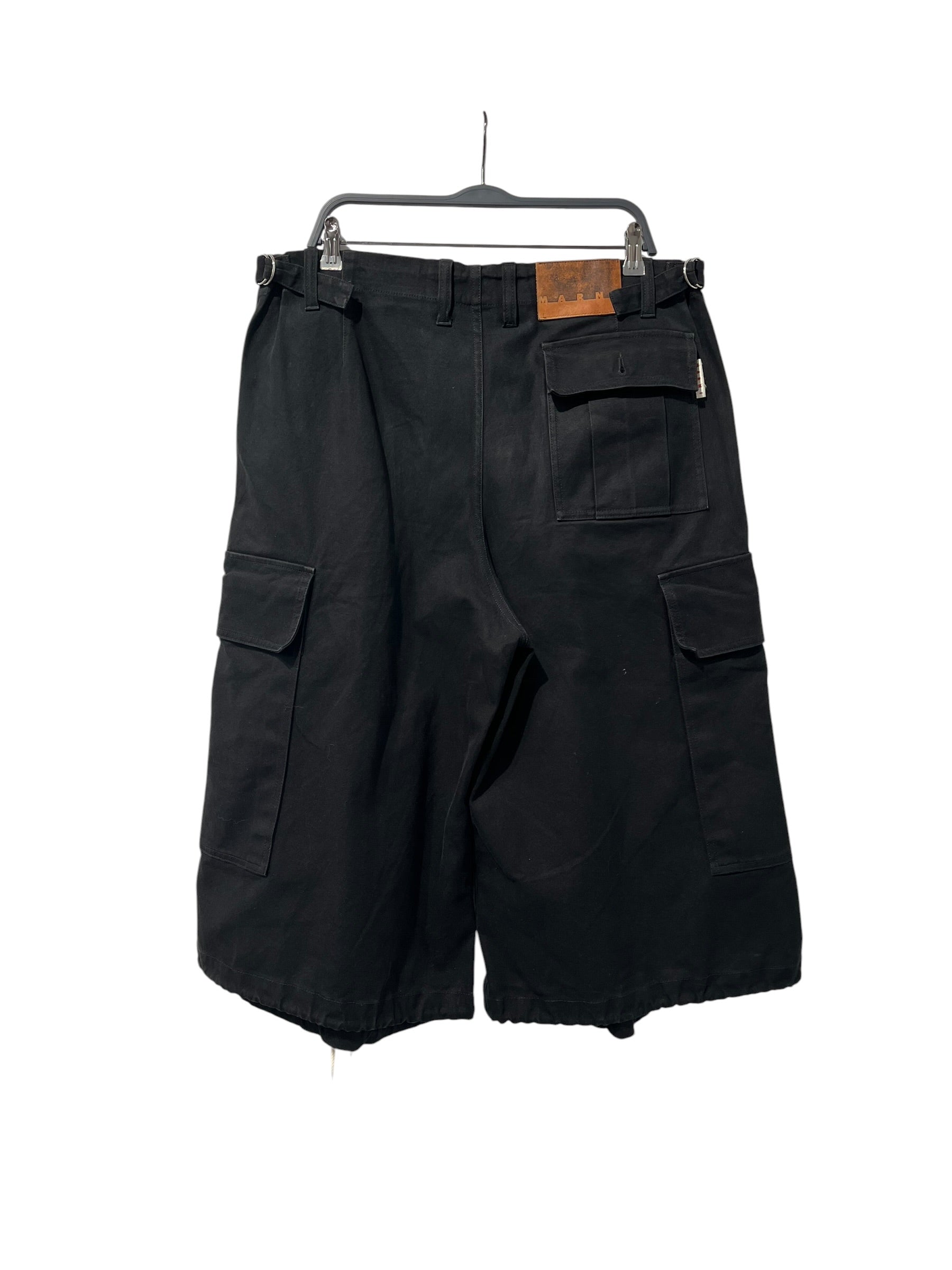 MARNI/Shorts/48/Cotton/BLK/MARNI OVERSIZED CARGO SHORT view 2