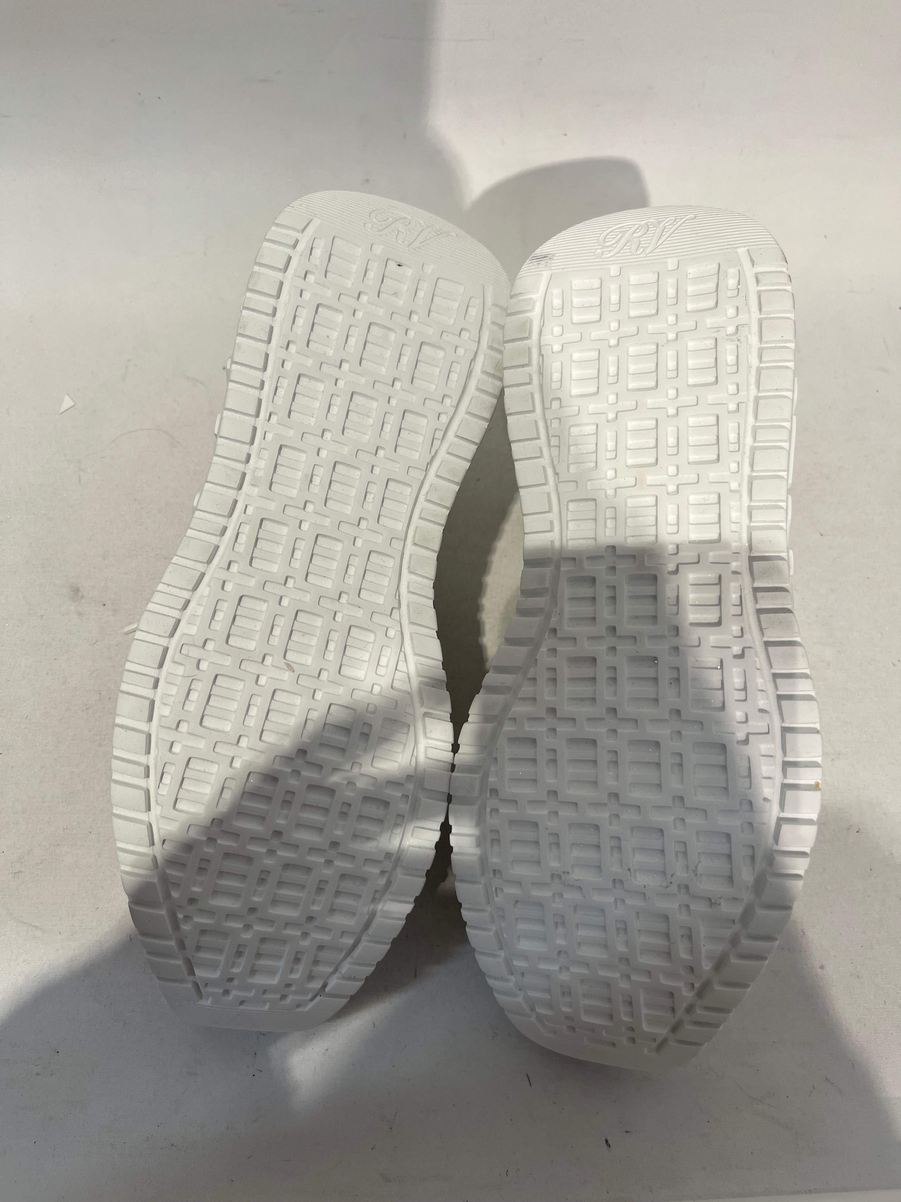 Roger Vivier/Low-Sneakers/EU 37/Cotton/WHT/VIVIER ON SOLES view 4