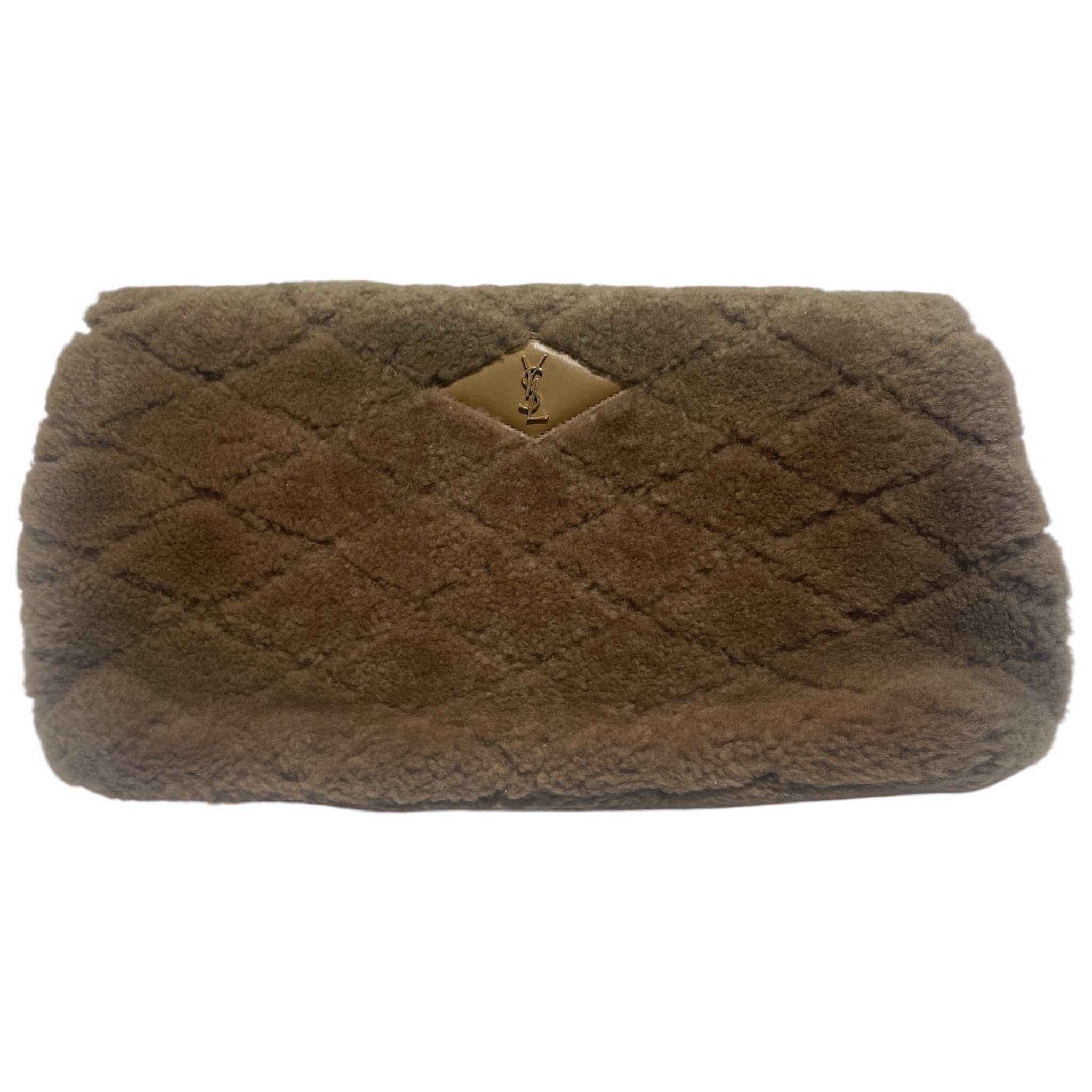 SAINT LAURENT/Clutch Bag/CML/Sade Puffer Envelope Fur view 1