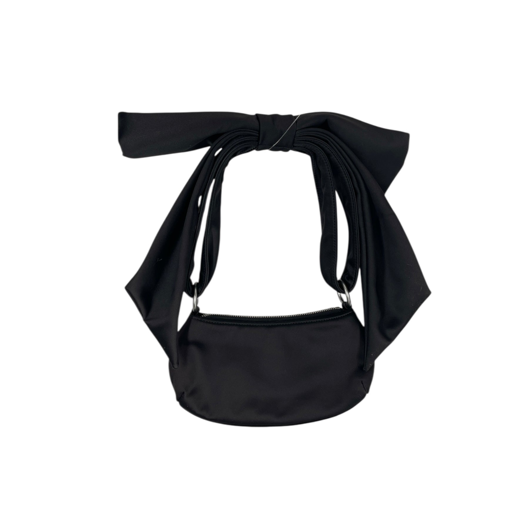 Sandy Liang/MARC JACOBS/Hand Bag/Silk/BLK/BOW STRAP view 2