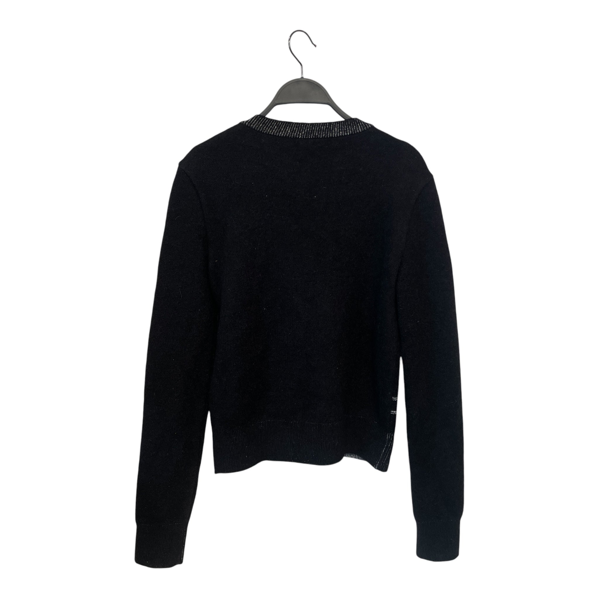 SAINT LAURENT/Sweater/XS/Mohair/BLK/"HANDSOME" SWEATER view 2