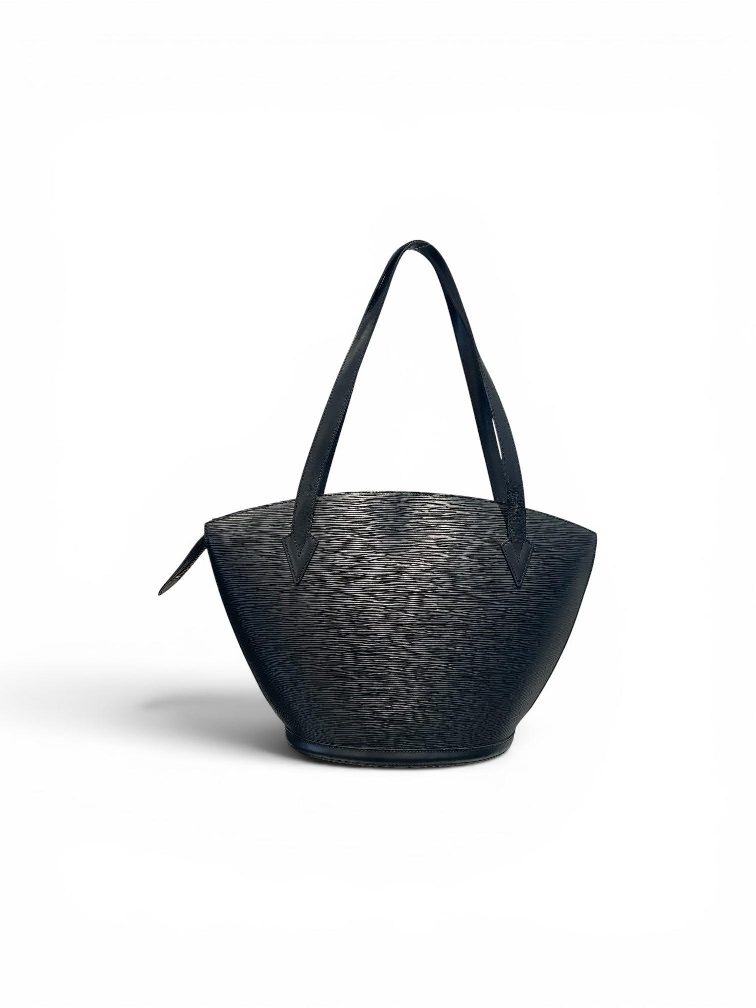 LOUIS VUITTON/Tote Bag/Leather/BLK/LV Saint Jacques Shoulder Bag view 2