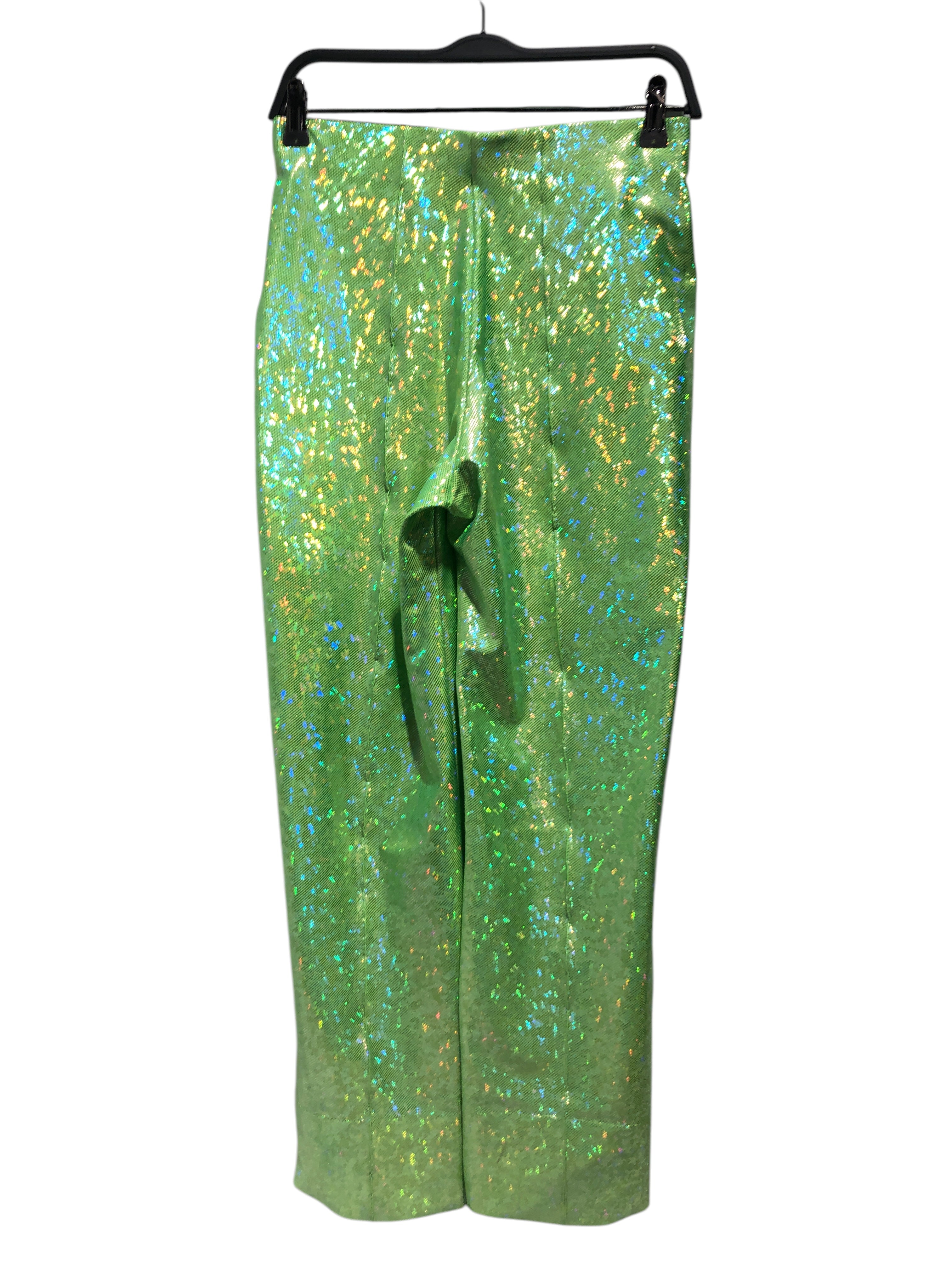 SAKS POTTS/Wide Leg Pants/2/All Over Print/GRN/LISSI SHIMMER PANT view 2
