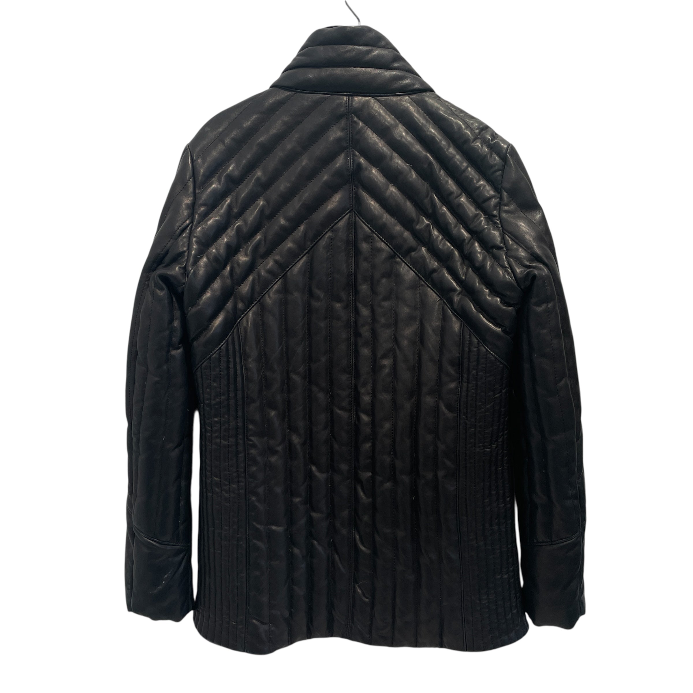 Helmut Lang/Quilted Jkt/M/Leather/BLK/ view 2