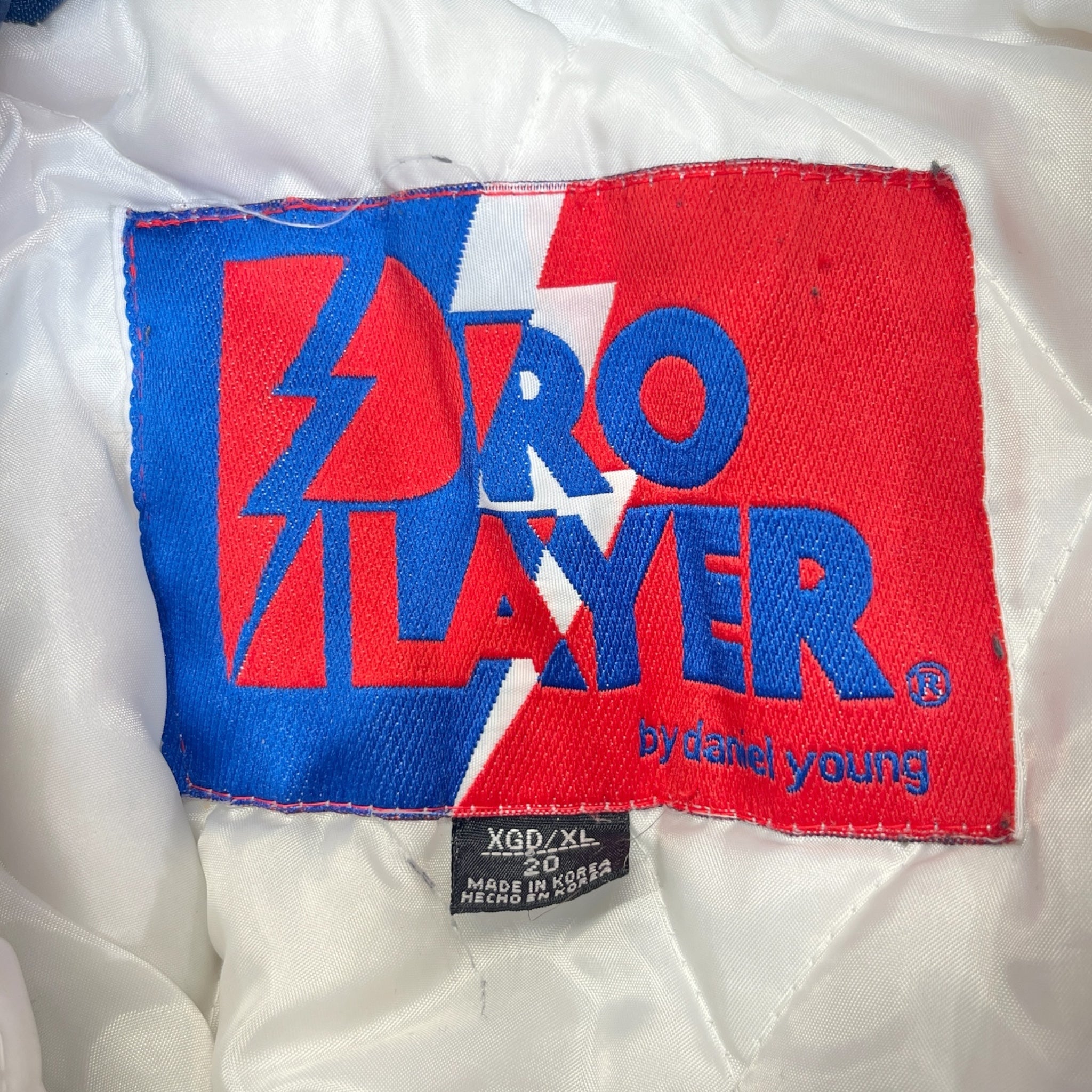 PRO PLAYER/Souvenir Jkt/XL/Nylon/WHT/Pullover/All Over Print/UNCONN HUSKIES view 4