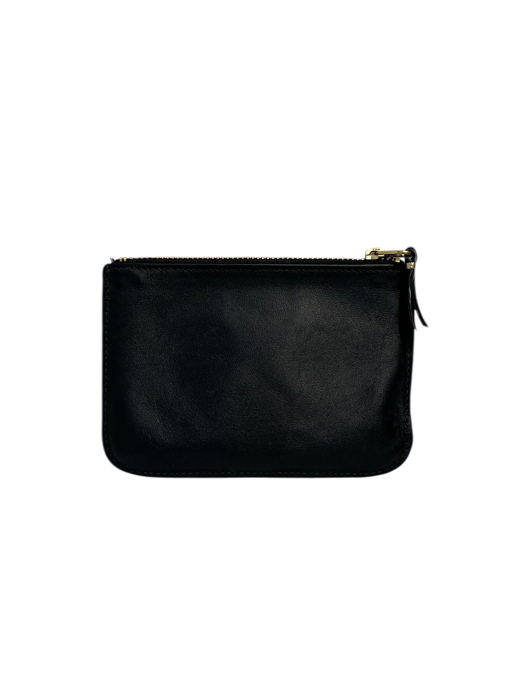 COMME des GARCONS/Coin Wallet/Leather/BLK/DOMINO LTHR LIND-MADE IN SPAIN view 3