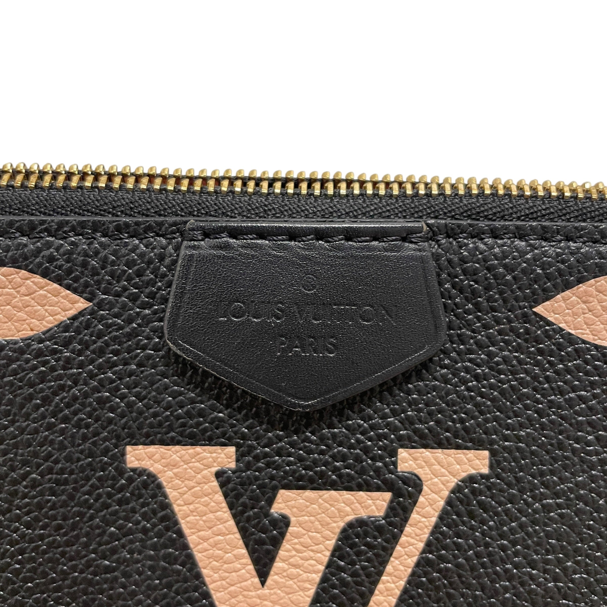 LOUIS VUITTON/Cross Body Bag/Monogram/Leather/BLK/EMPRIENTE/ POCHETTE/ GLD HARDW view 3