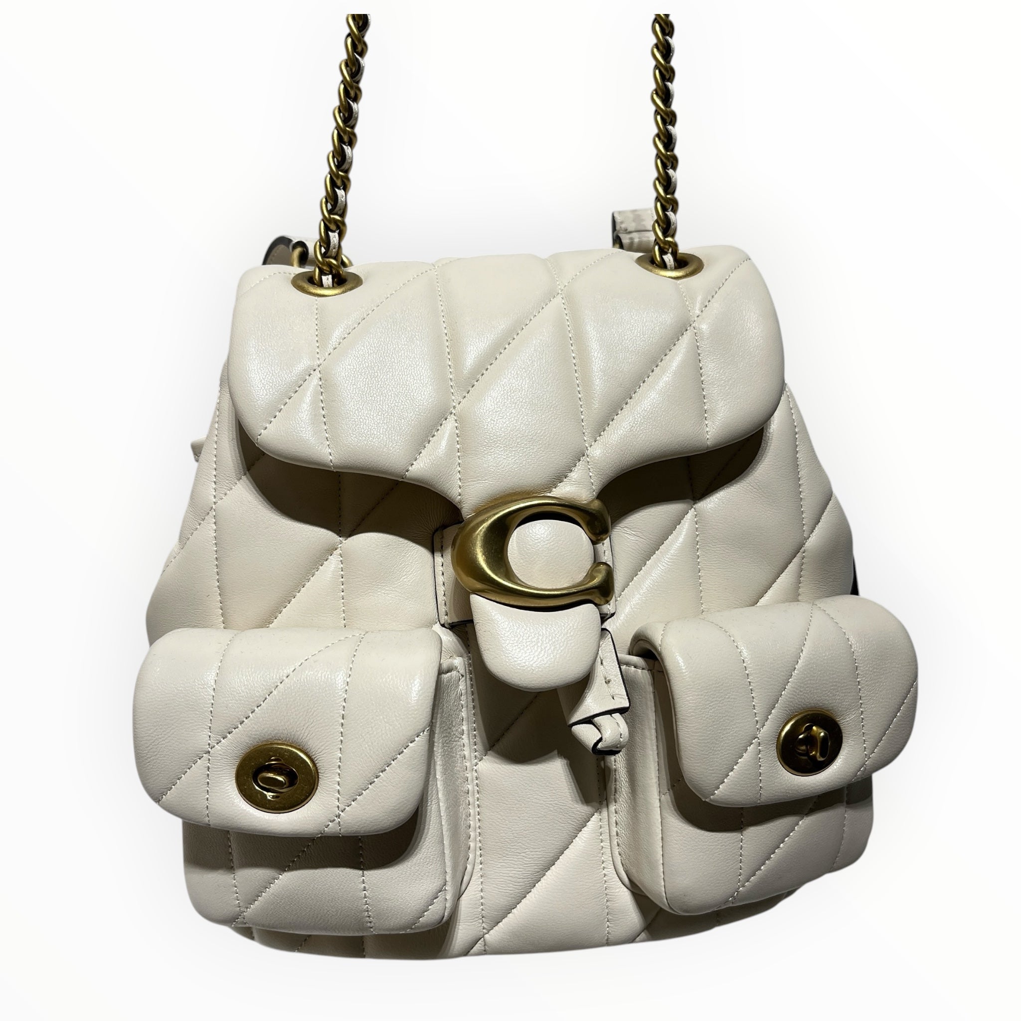 COACH/Backpack/Leather/WHT/TABBY BACKPACK view 2