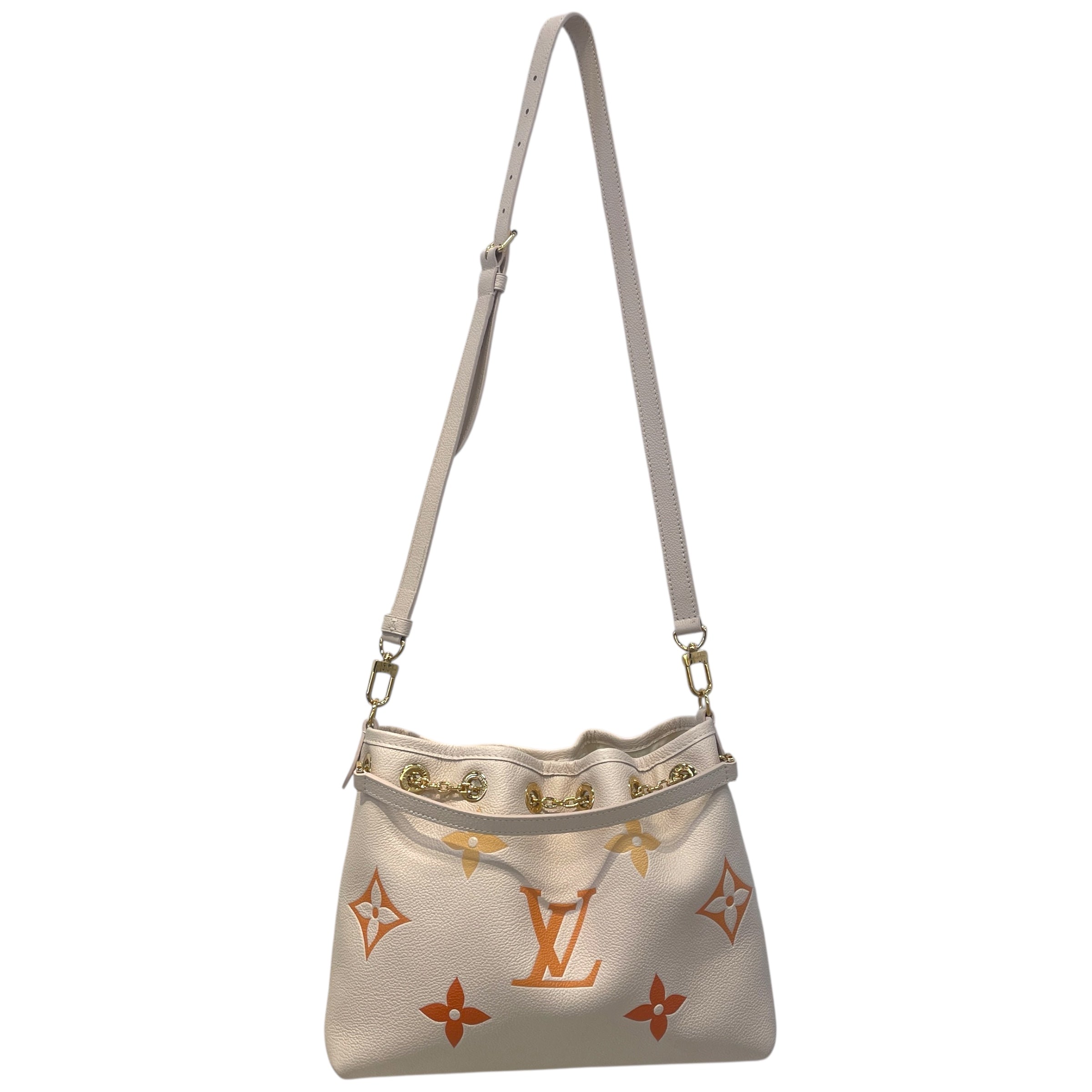 LOUIS VUITTON/Hand Bag/Monogram/Leather/BEG/Bundle Bag view 1