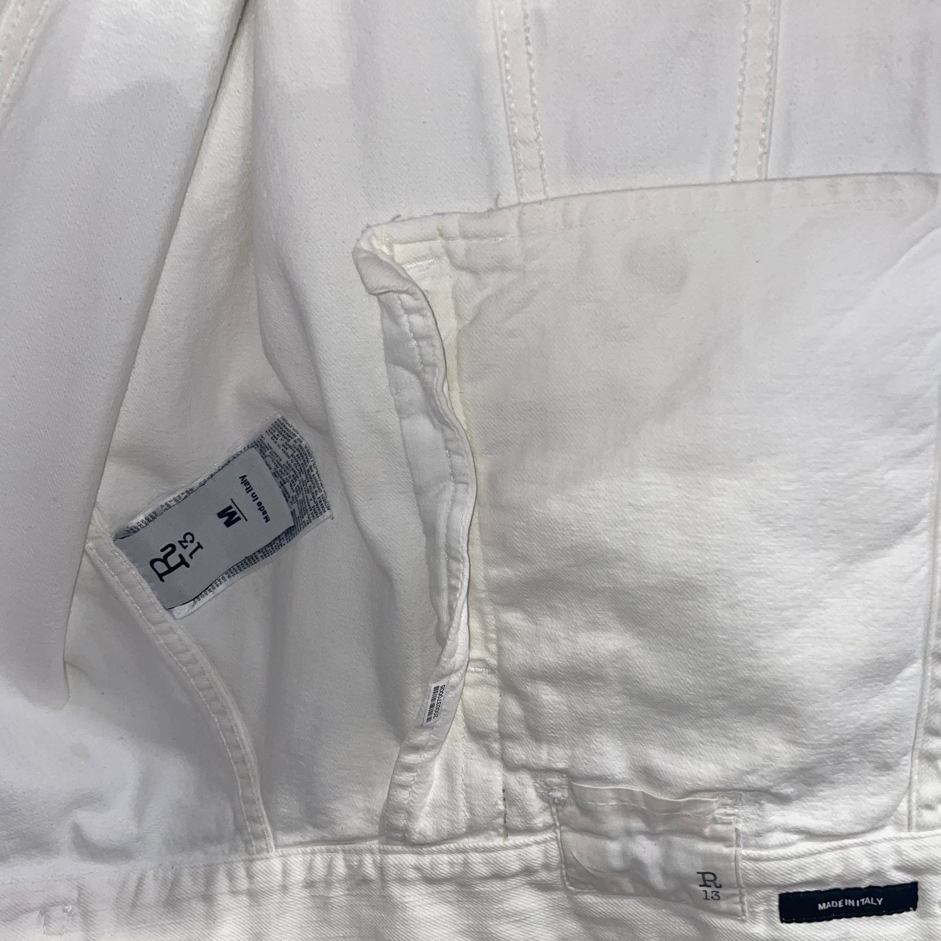 R13/Vest/M/Denim/WHT/R13 WHITE DENIM VEST view 5