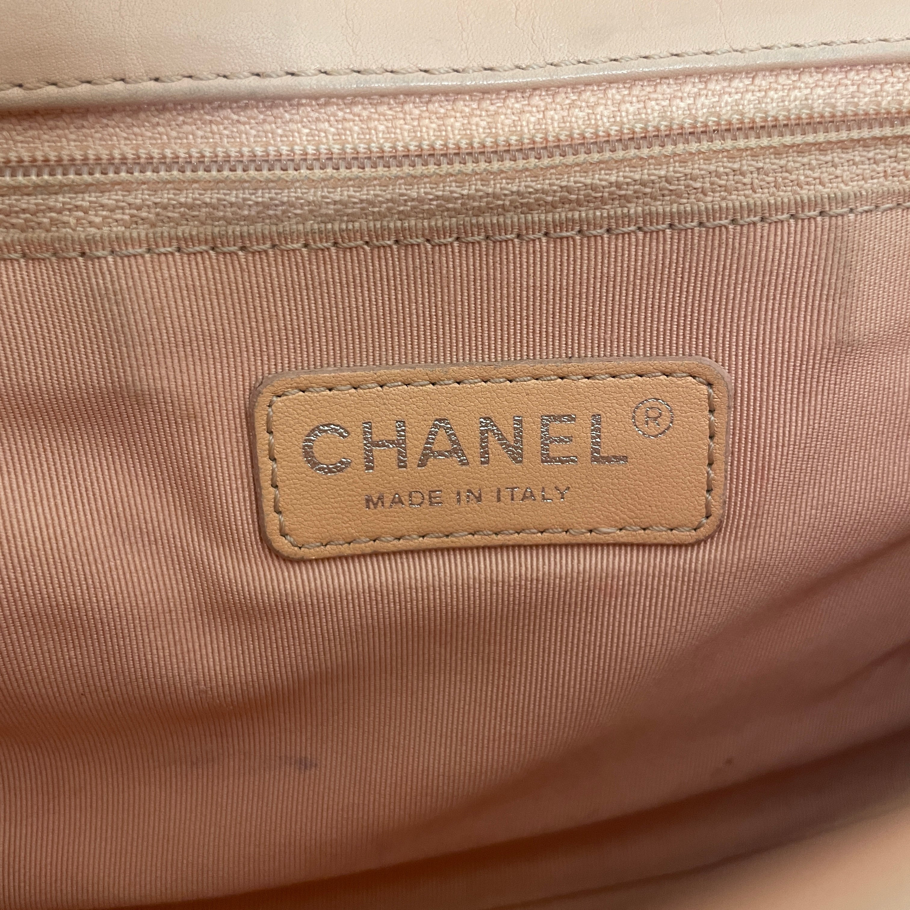 CHANEL/Cross Body Bag/Leather/PNK/19322477 LIGHT PINK BOY BAG view 5