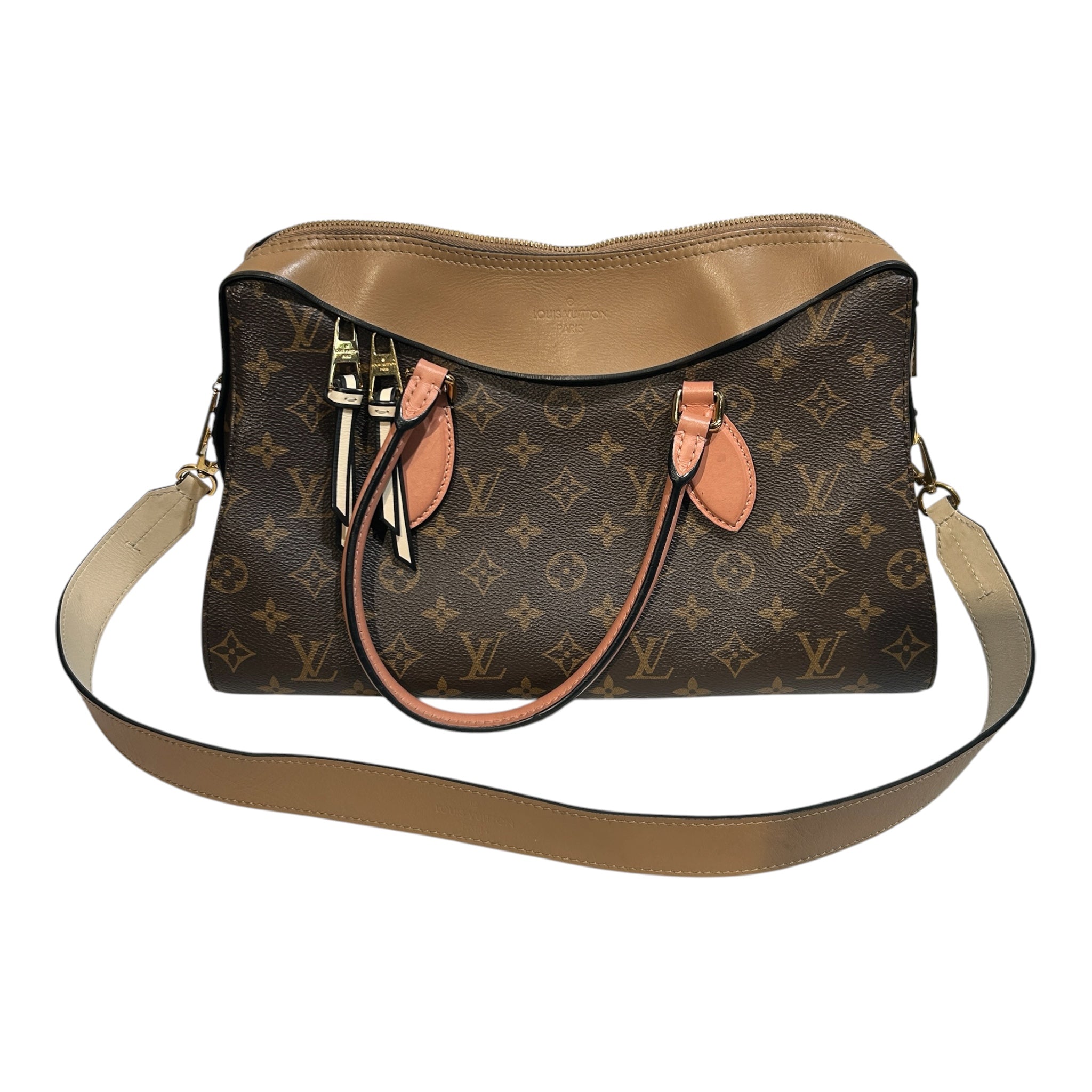 LOUIS VUITTON/Hand Bag/Monogram/Leather/BRW/Tuileries Handbag view 1