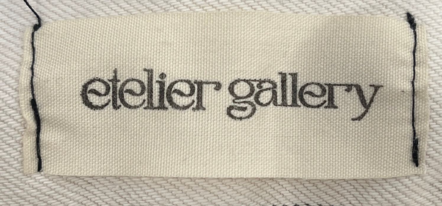ETELIER GALLERY/Cargo Pants/3/Cotton/CRM/DISTRESSED view 3