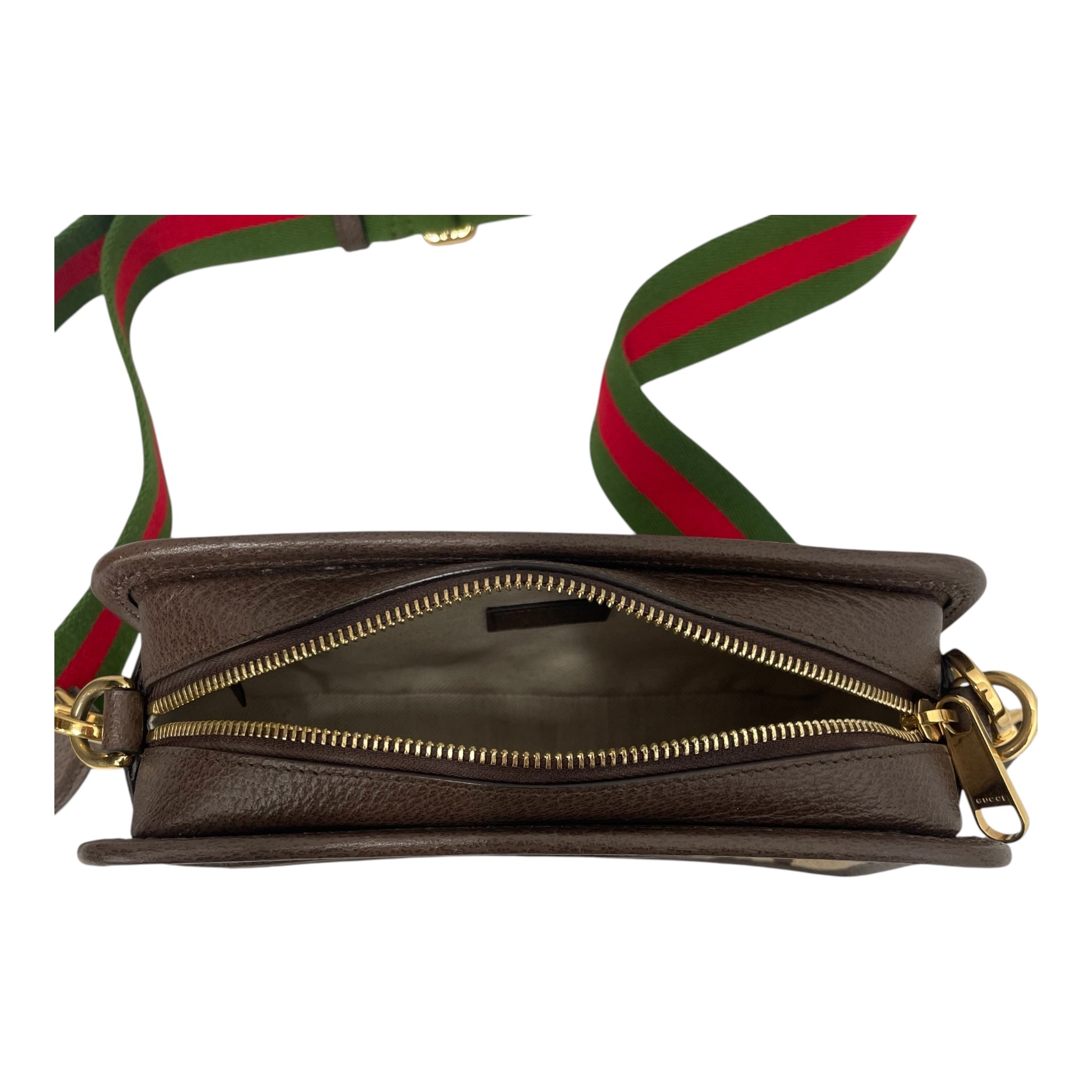 GUCCI/Cross Body Bag/All Over Print/Cotton/BRW/Jumbo GG Crossbody view 4