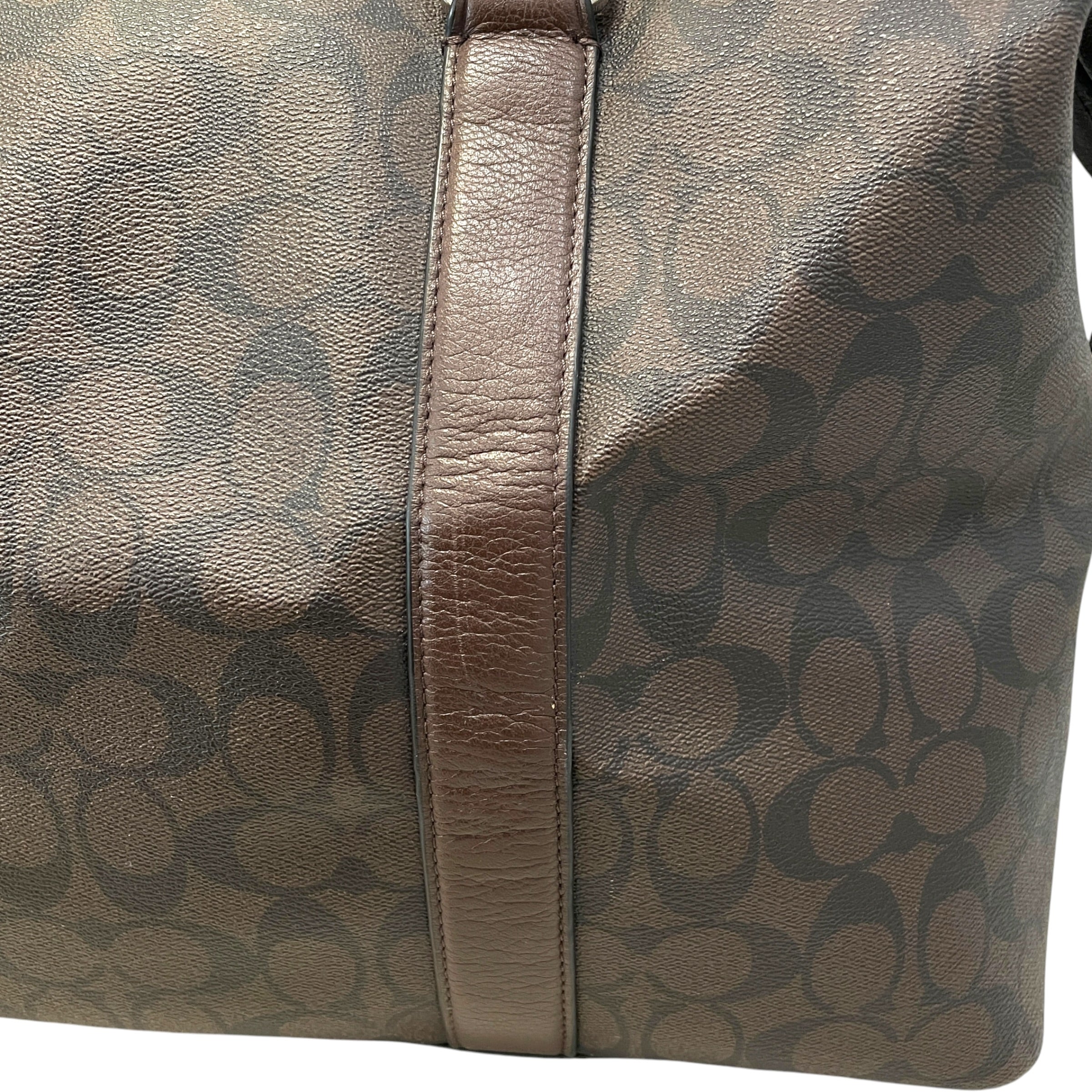 COACH/Bag/Monogram/Leather/BRW/Trekker 52 view 7