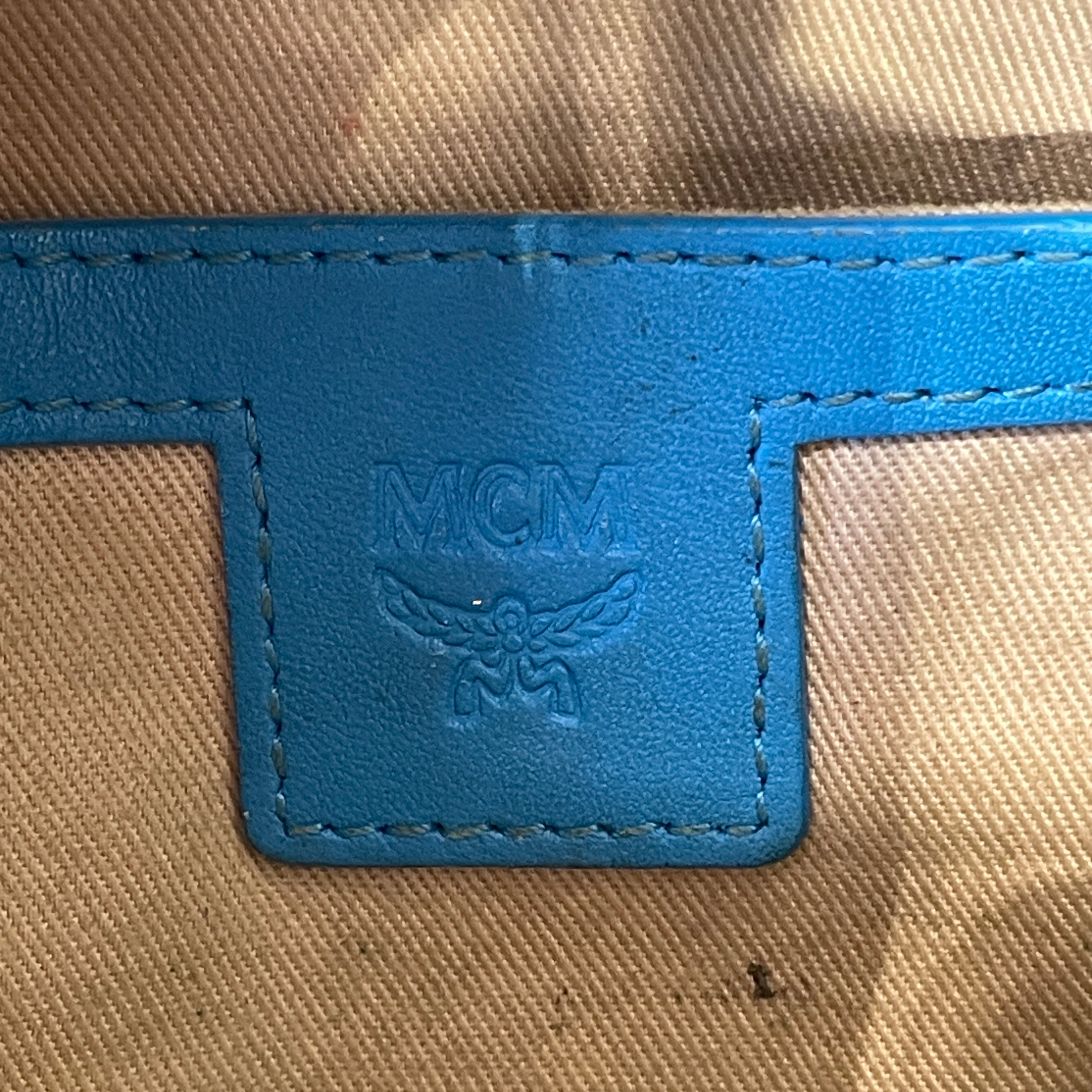 MCM/Cross Body Bag/Monogram/Leather/WHT/ view 4