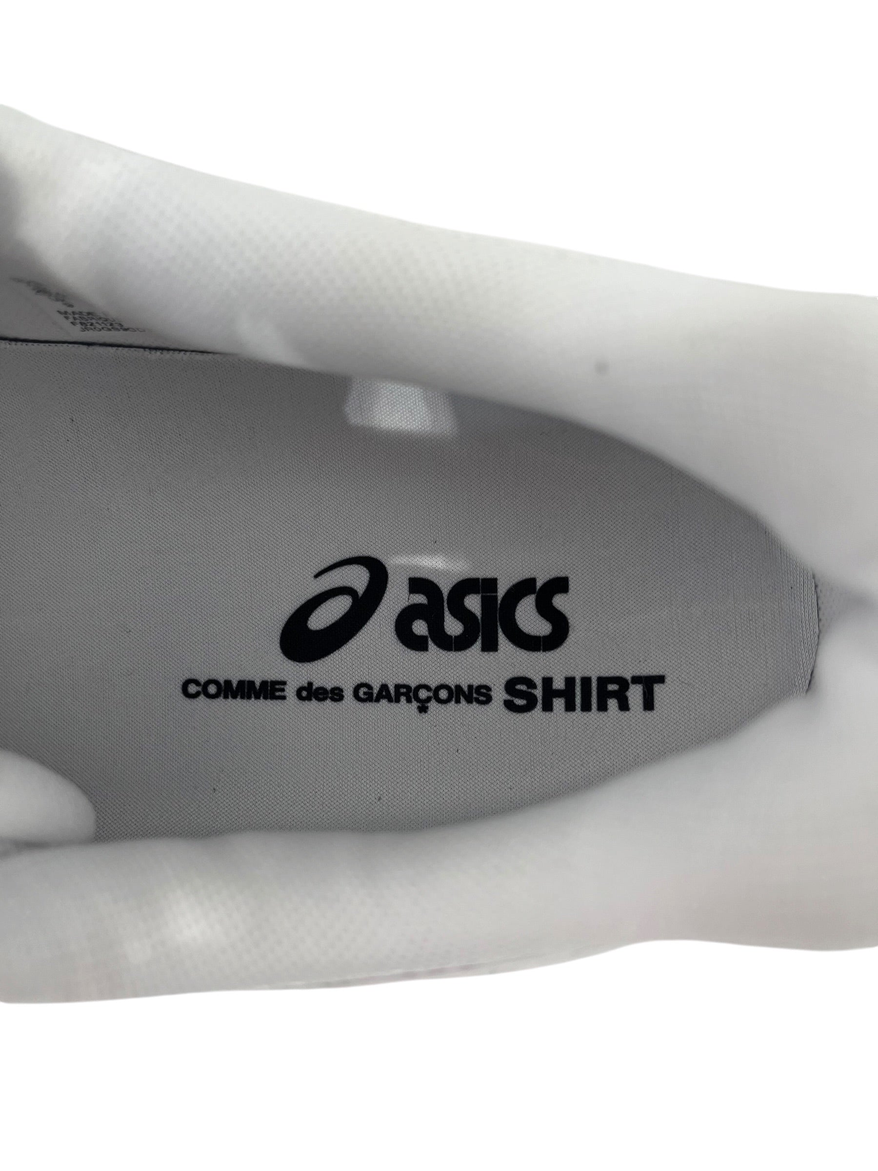ASICS/COMME des GARCONS SHIRT/Low-Sneakers/US 10/Cotton/WHT/ALL WHITE NWT NET view 3