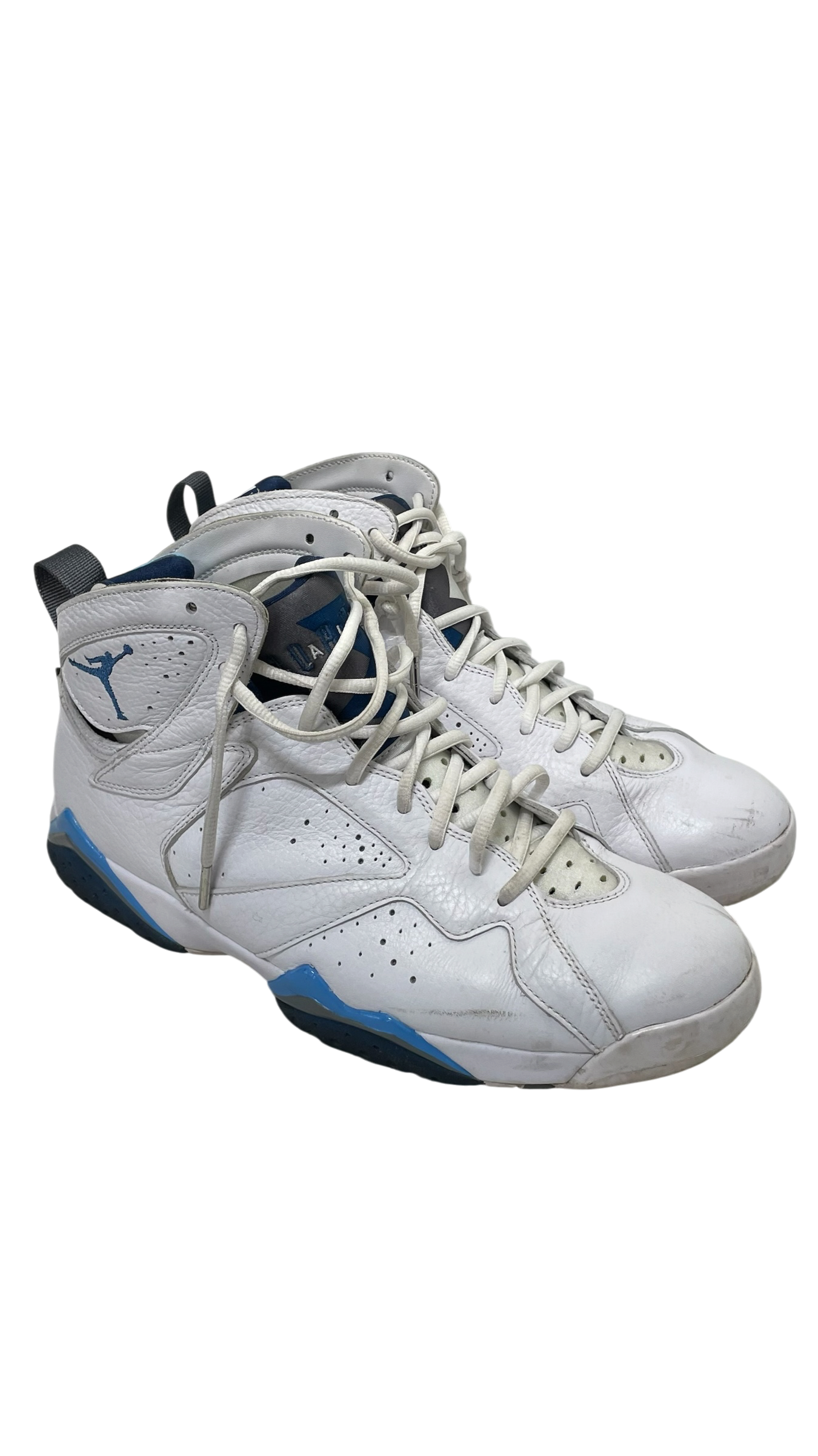 NIKE/Hi-Sneakers/US 11/Cotton/WHT/Air Jordan 7 Retro French Blue view 1