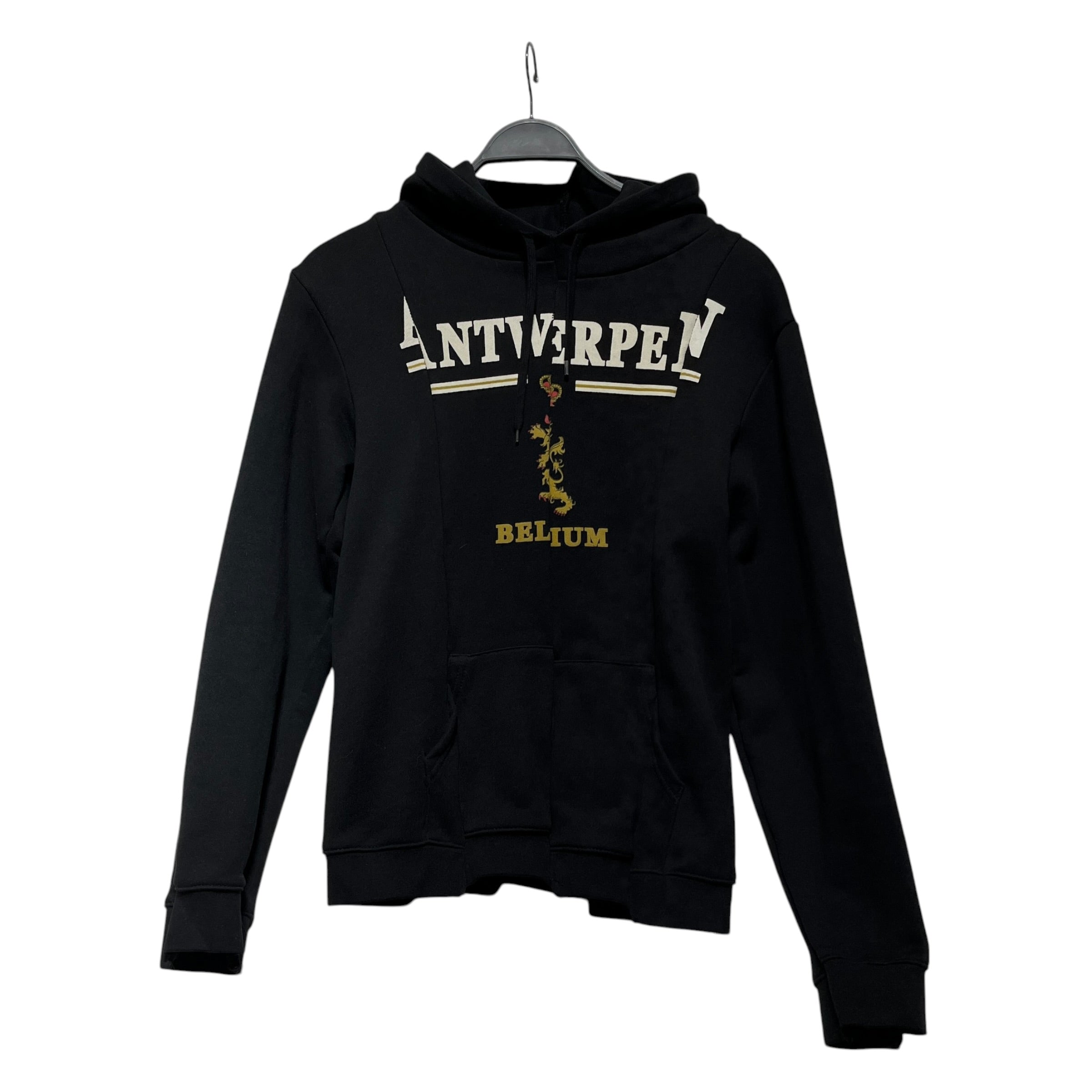 VETEMENTS/Hoodie/M/Graphic/Cotton/BLK/BELGIUM view 1