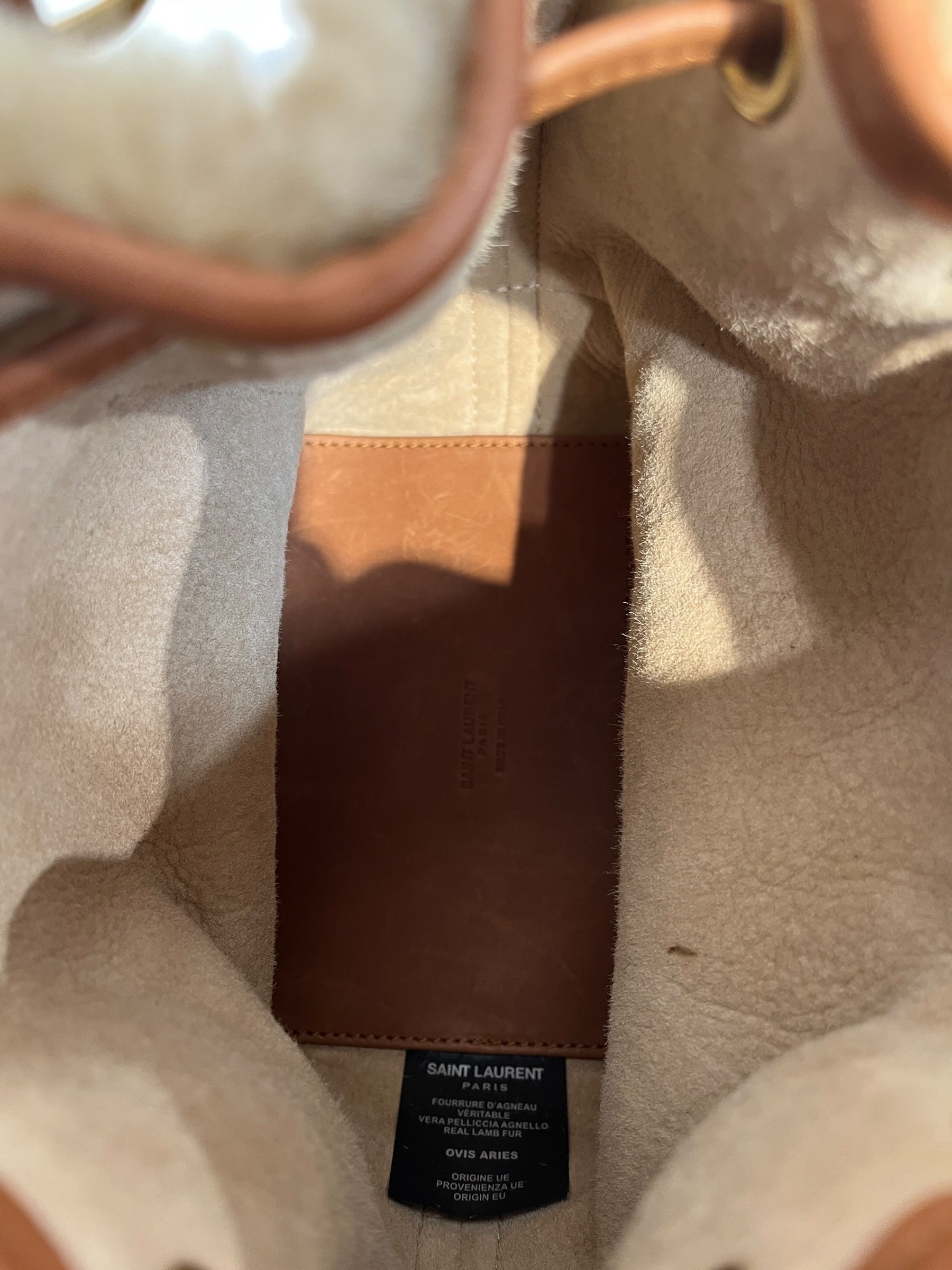 YVES SAINT LAURENT/Bag/S/BRW/ view 7