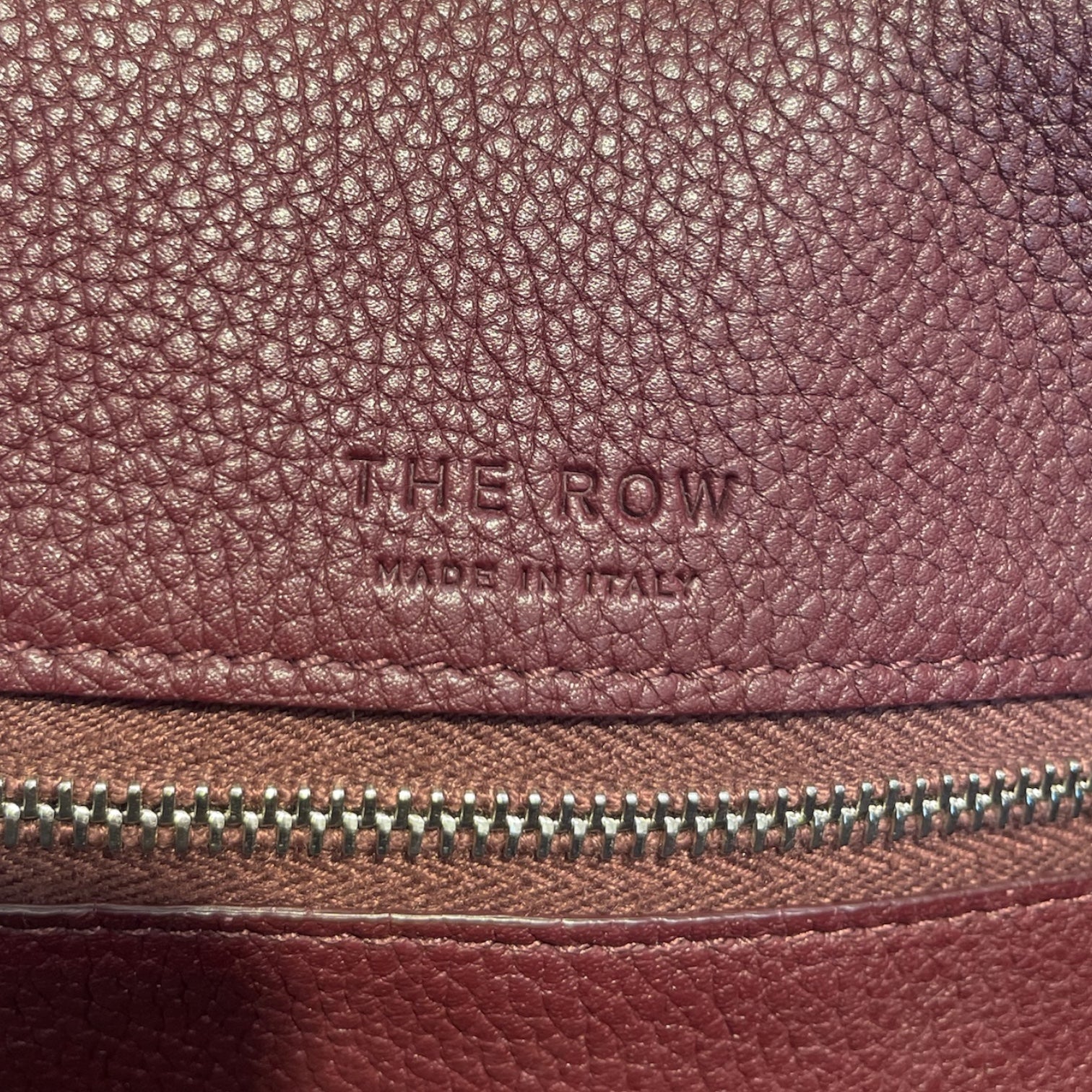 THE ROW/Hand Bag/Leather/BRD/THE ROW BURGENDY BG view 6