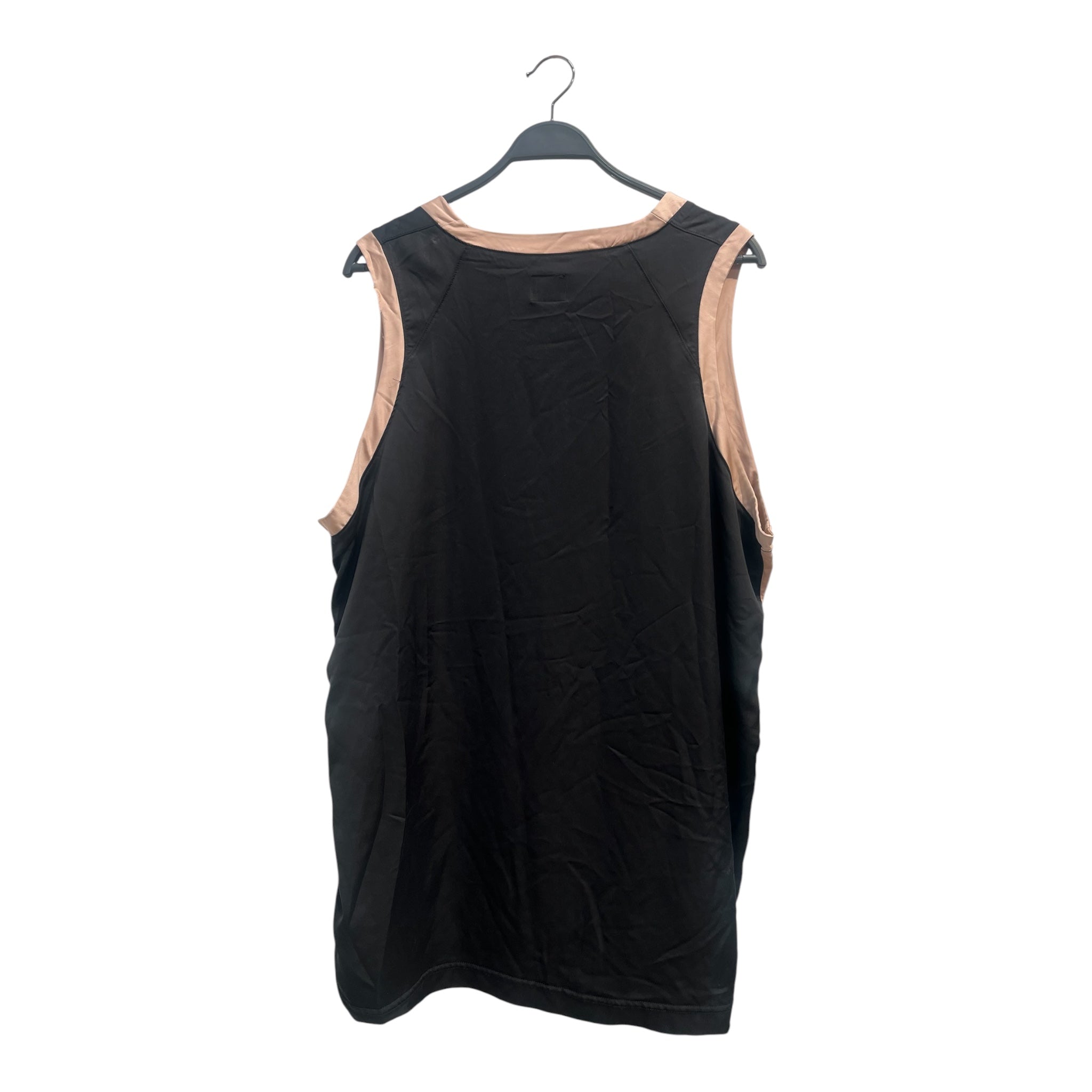 Needles/Tank Top/M/Silk/BLK/JERSEY PNK TRIM view 2