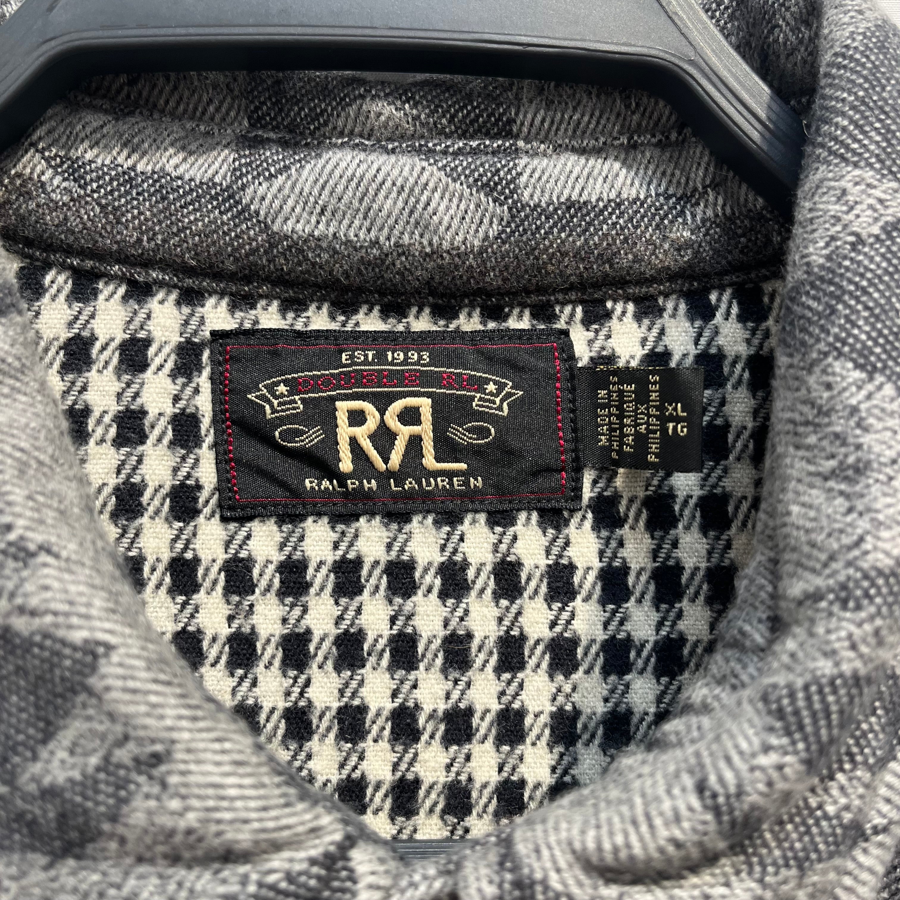RALPH LAUREN/LS T-Shirt/XL/Wool/GRY/DOUBLE R WOOL view 3