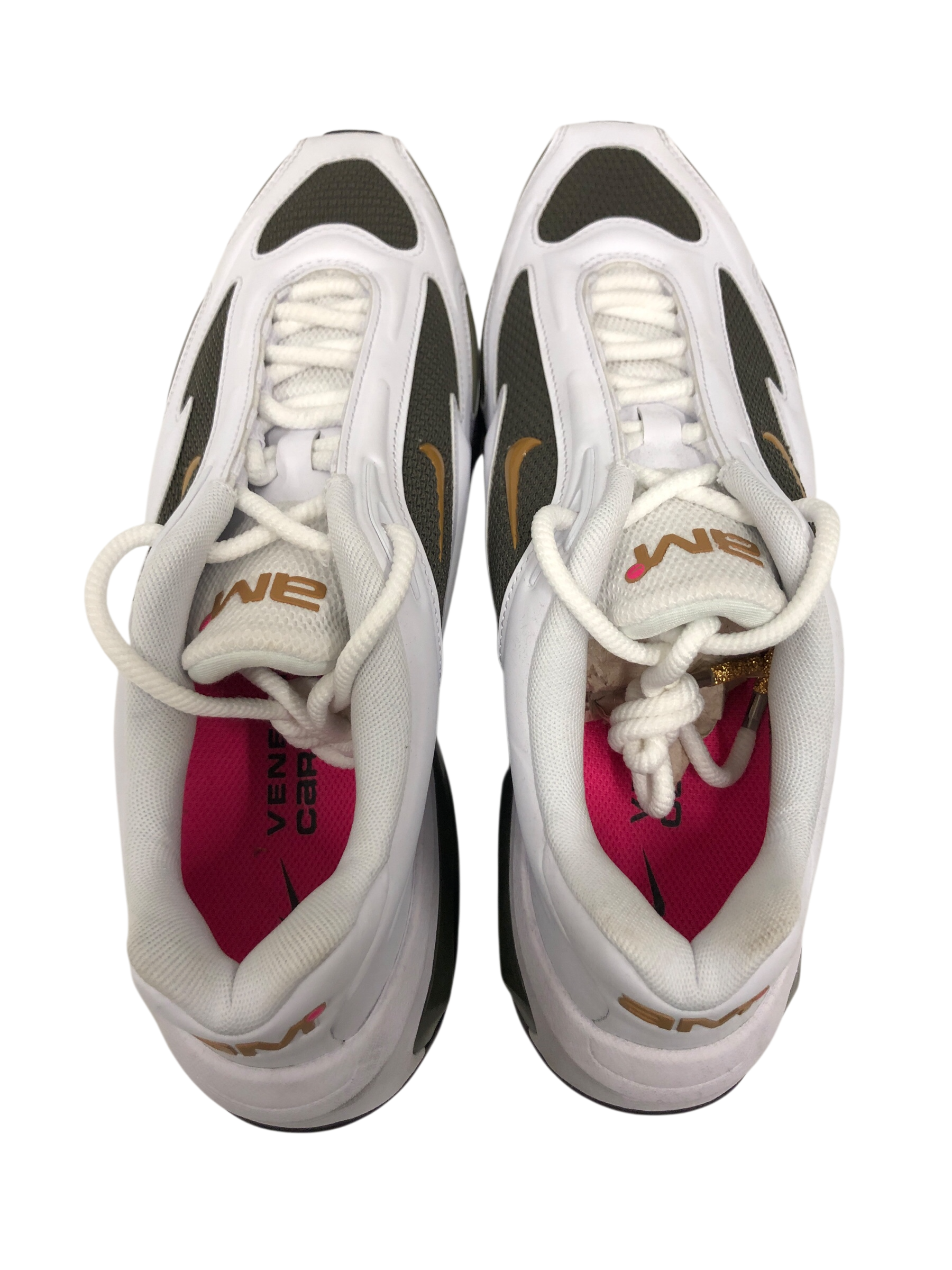 NIKE/X AIR MAX MUSE VC/Low-Sneakers/US 10.5/Nylon/KHK/HV9928-100 view 7