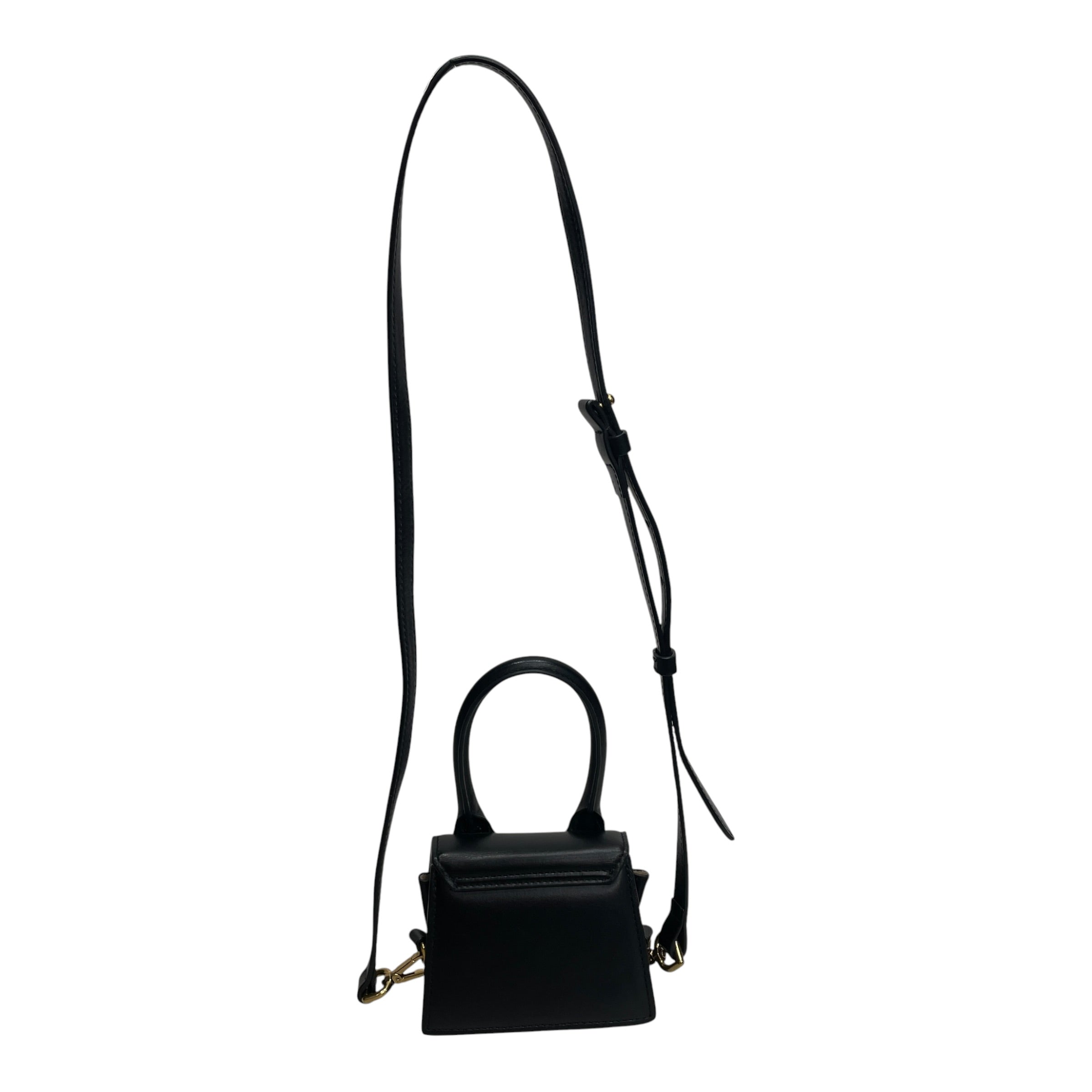 JACQUEMUS/Cross Body Bag/Leather/BLK/MINI PURSE view 2