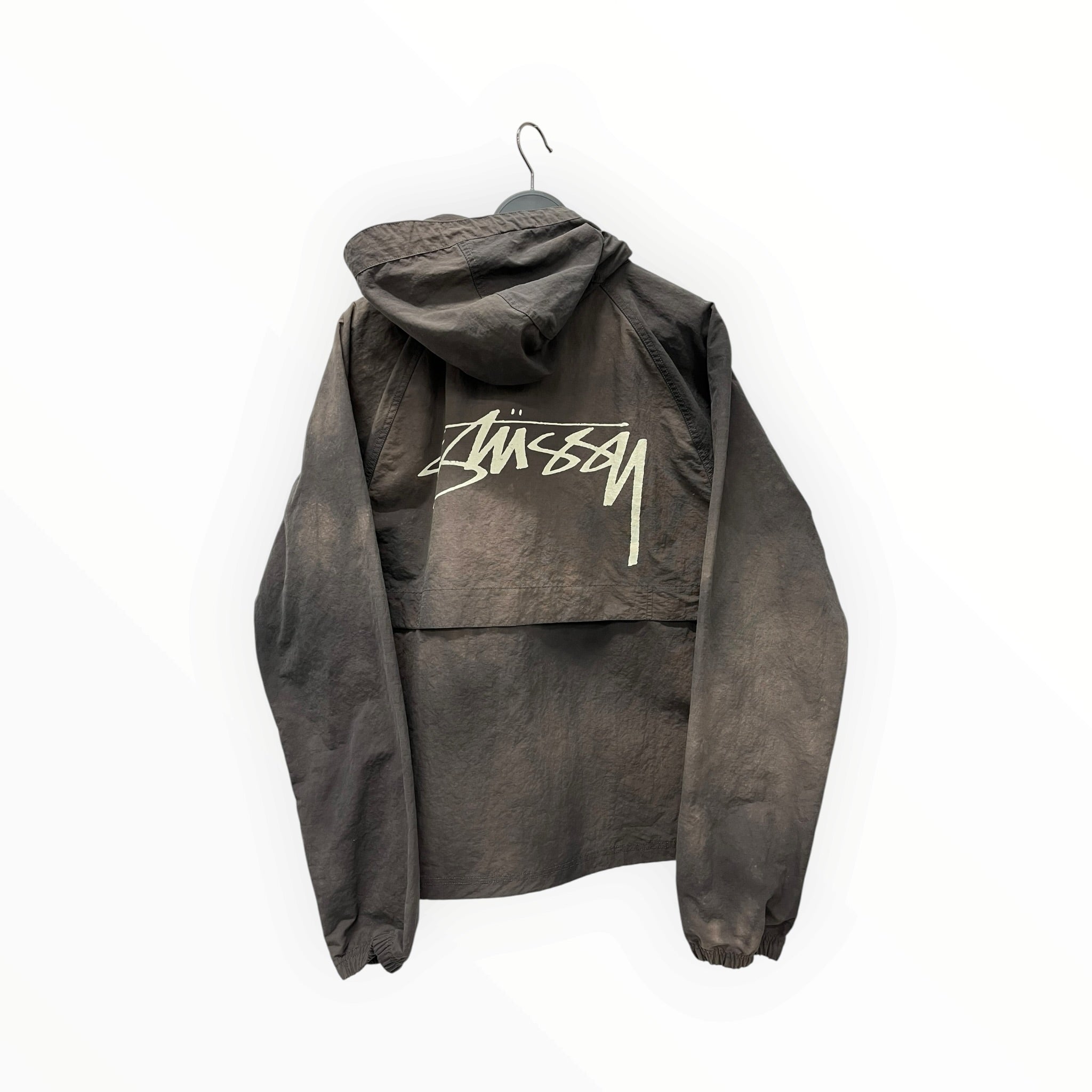 STUSSY/Windbreaker/XL/Nylon/BRW/tye dye view 2