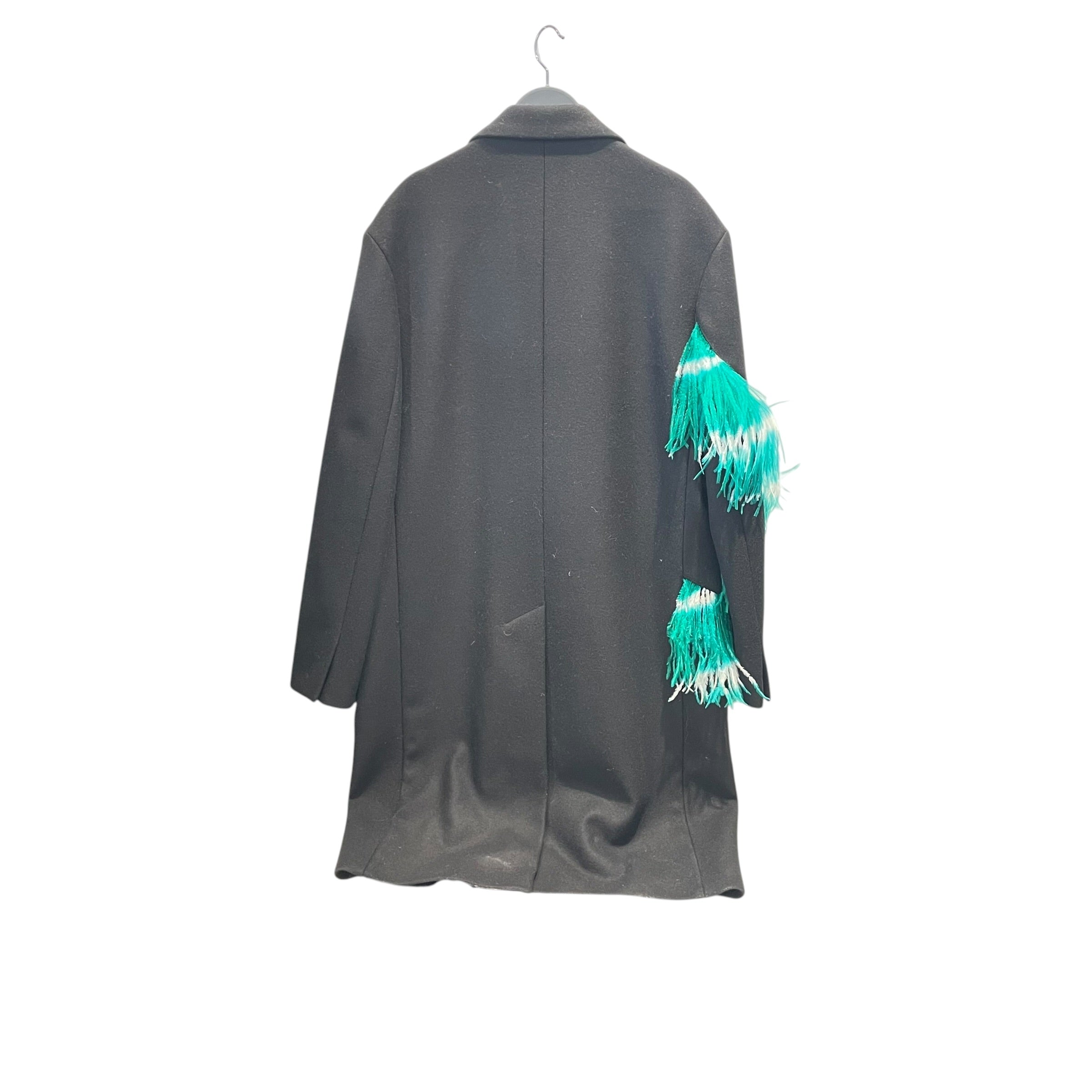 DRIES VAN NOTEN/Suits/Wool/BLK/Feather Wool Blazer view 2