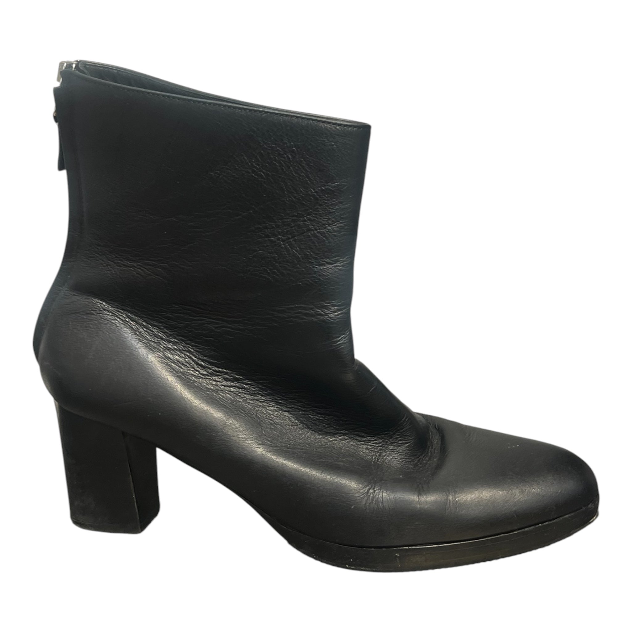 Helmut Lang/Chelsea Boots/EU 43/Leather/BLK/HEELED view 2