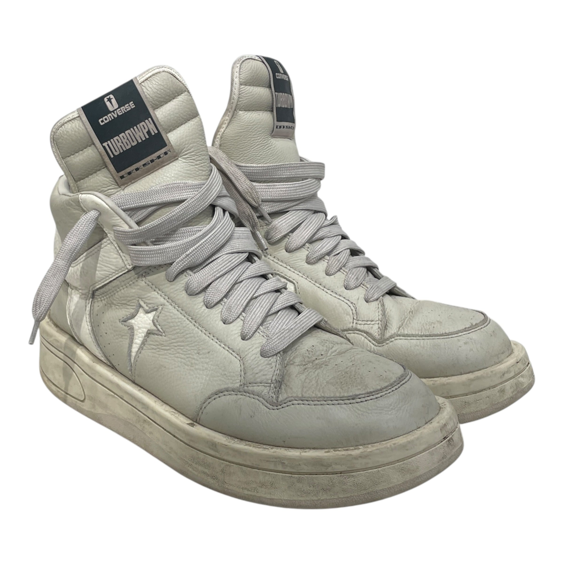 RICK OWENS DRKSHDW/CONVERSE/Hi-Sneakers/US 13/Leather/GRY/A10960C view 1