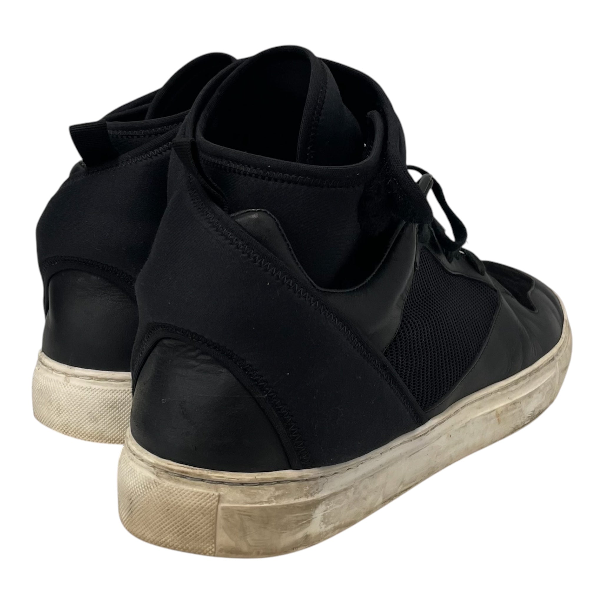 BALENCIAGA/Hi-Sneakers/US 11/Nylon/BLK/NEOPRENE HIGH SNEAKER view 2