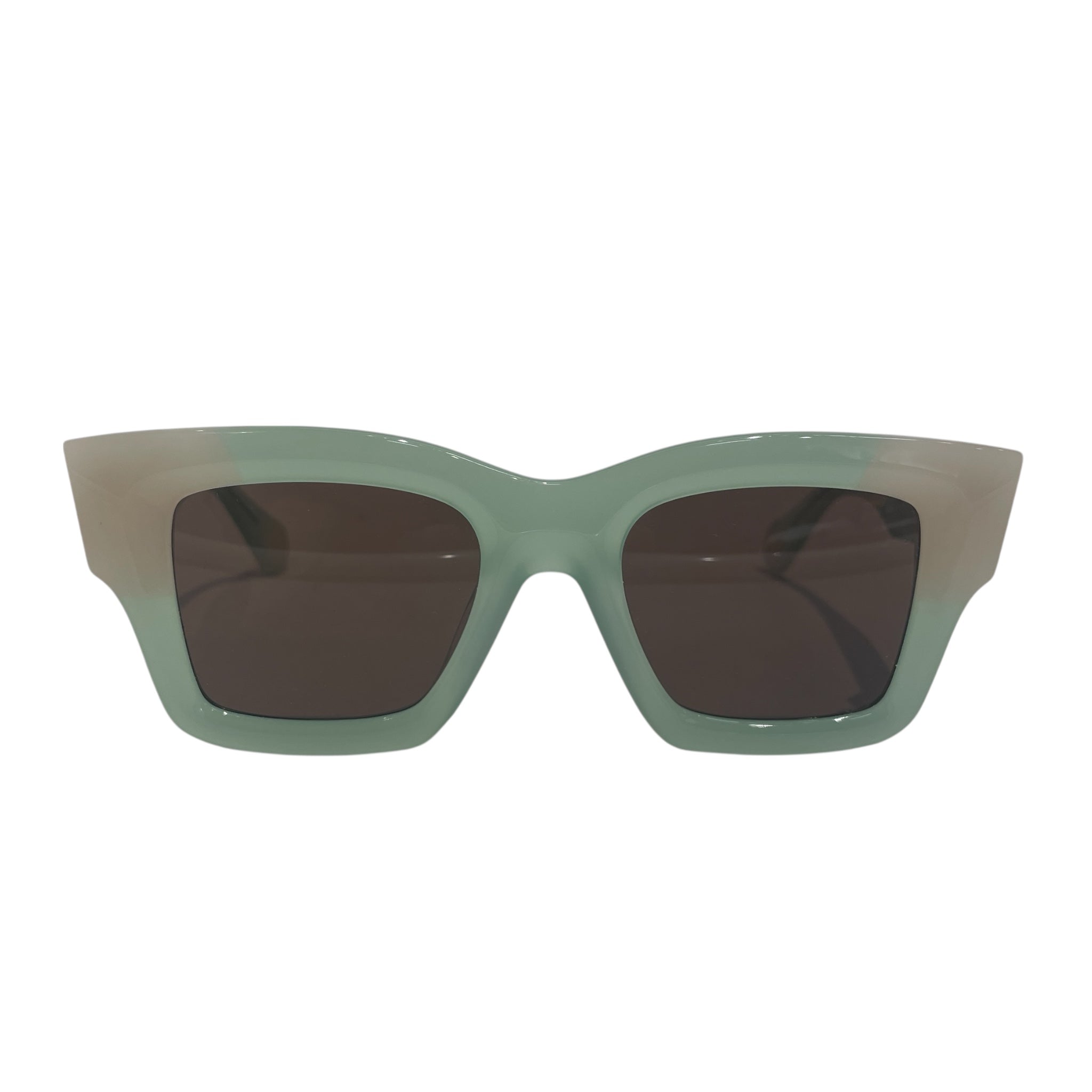 JACQUEMUS/Sunglasses/Celluloid/GRN/SQUARE LES LUNETTES BACI view 1