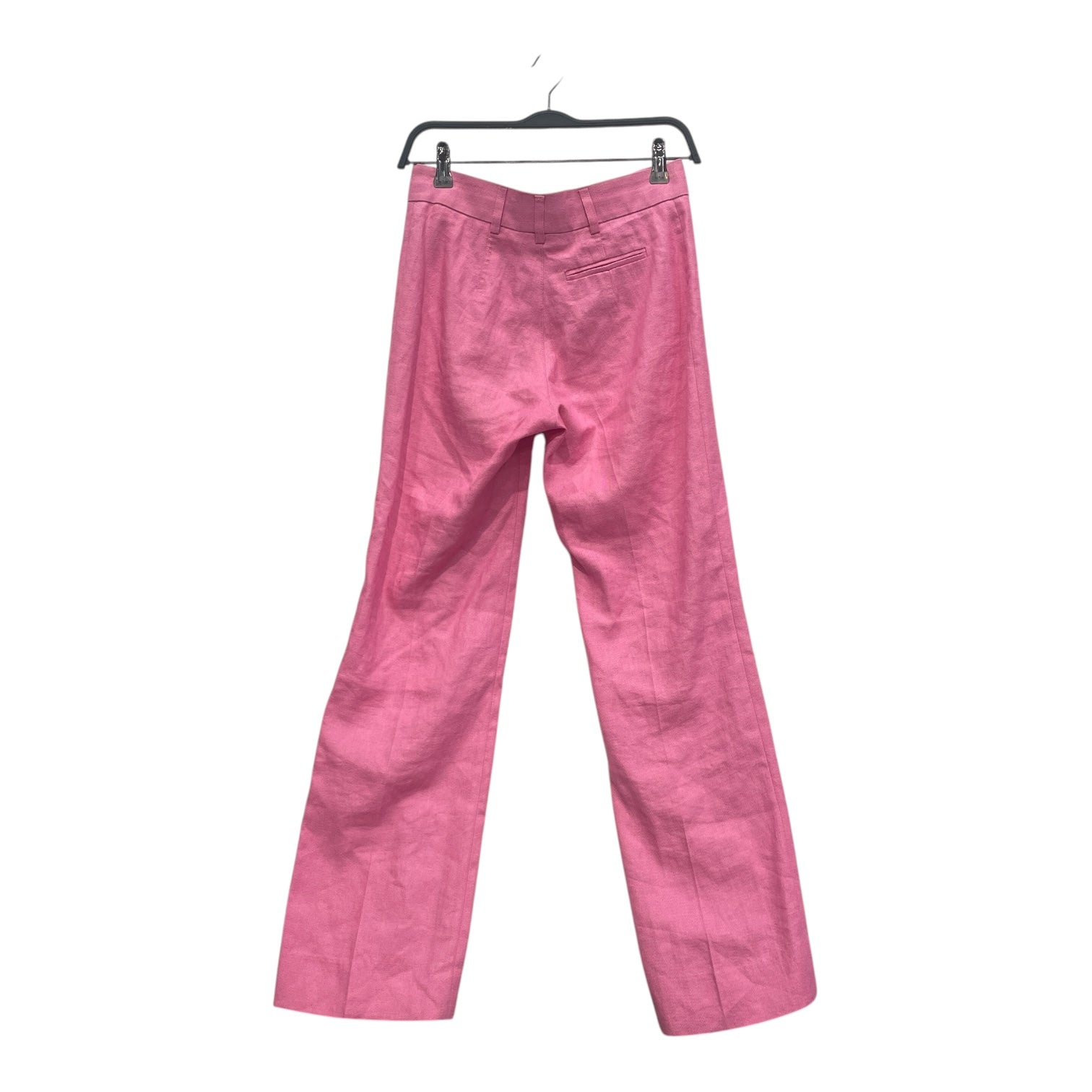 JACQUEMUS/Bottoms/36/Polyester/PNK/SIDE BUTTON TROUSERS view 2