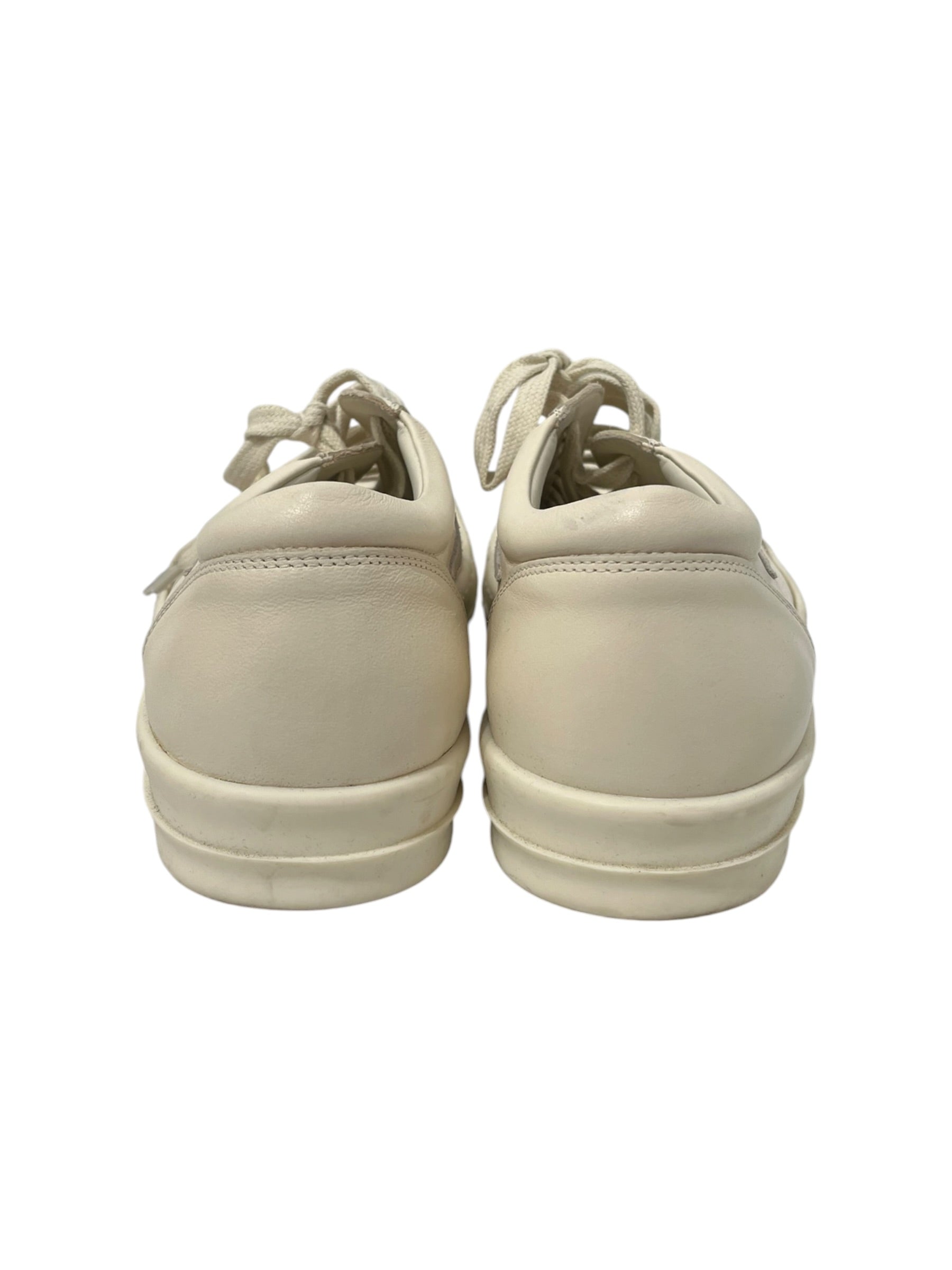 Rick Owens/Low-Sneakers/EU 43/Leather/WHT/MILK COLOR 'VINTAGE' VANS view 3