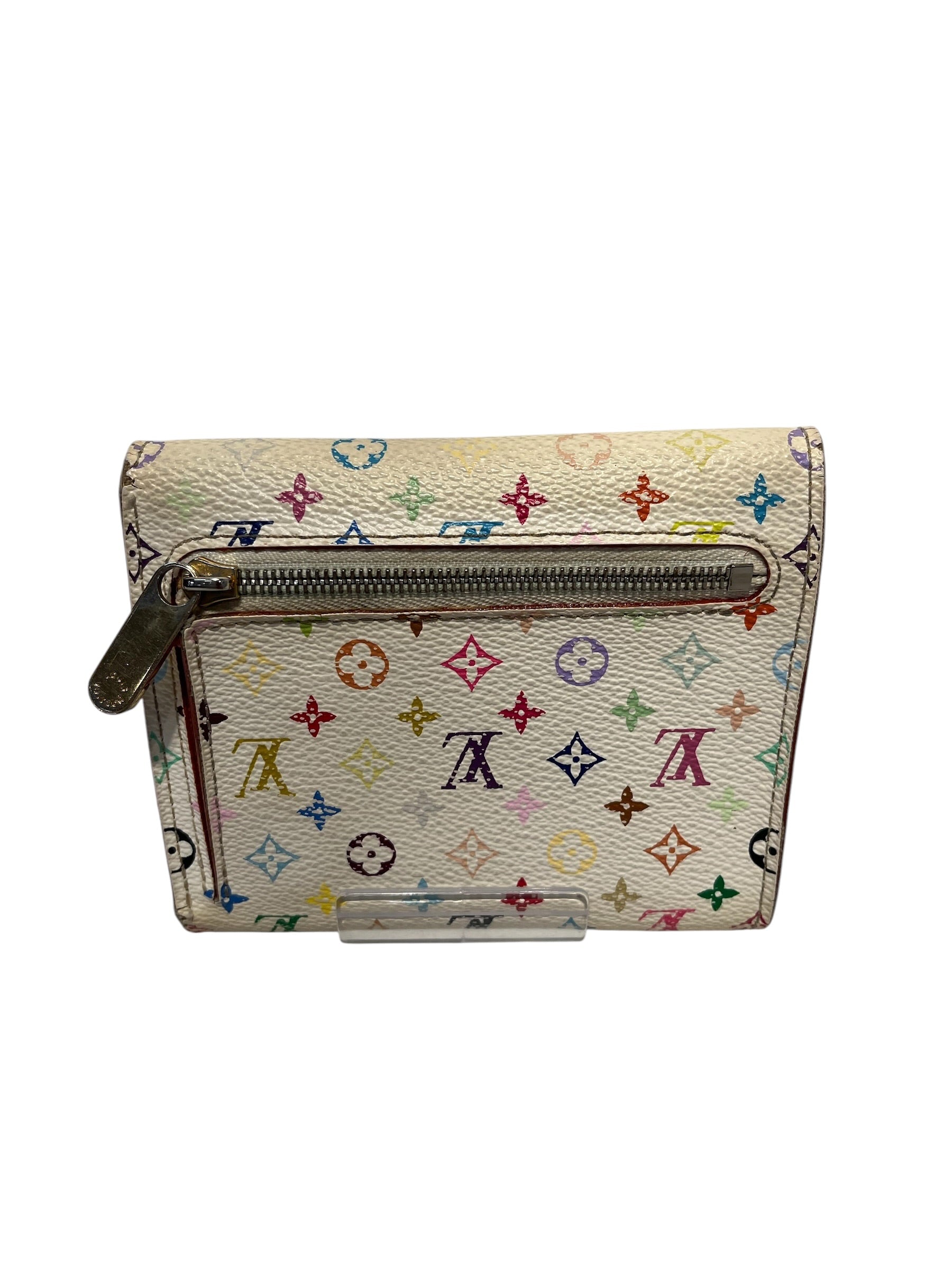 LOUIS VUITTON/Bifold Wallet/Monogram/Leather/MLT/L's/CLASSIC RAINBOW MURAKAMI view 2