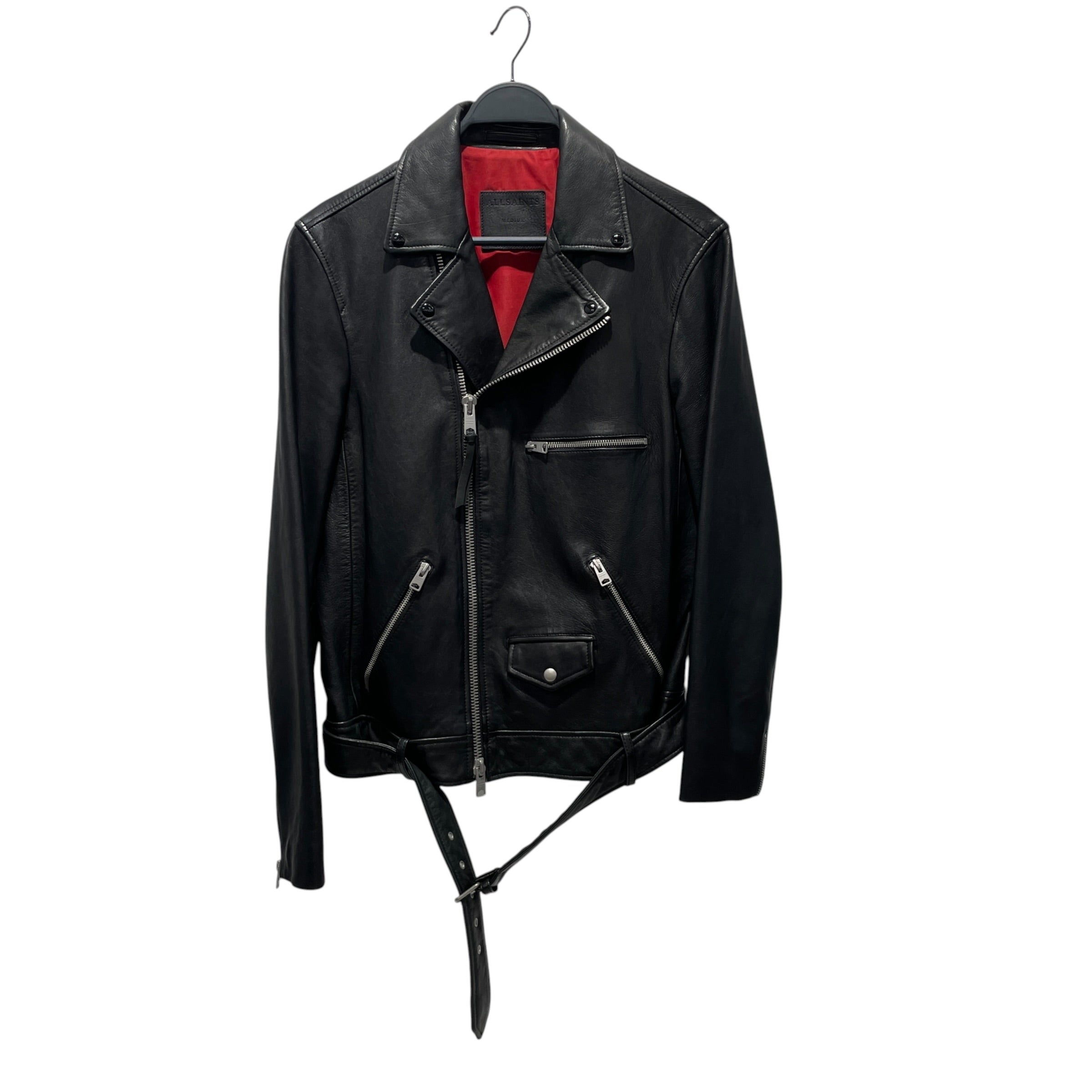 ALLSAINTS/Leather Jkt/M/Leather/BLK/ view 1