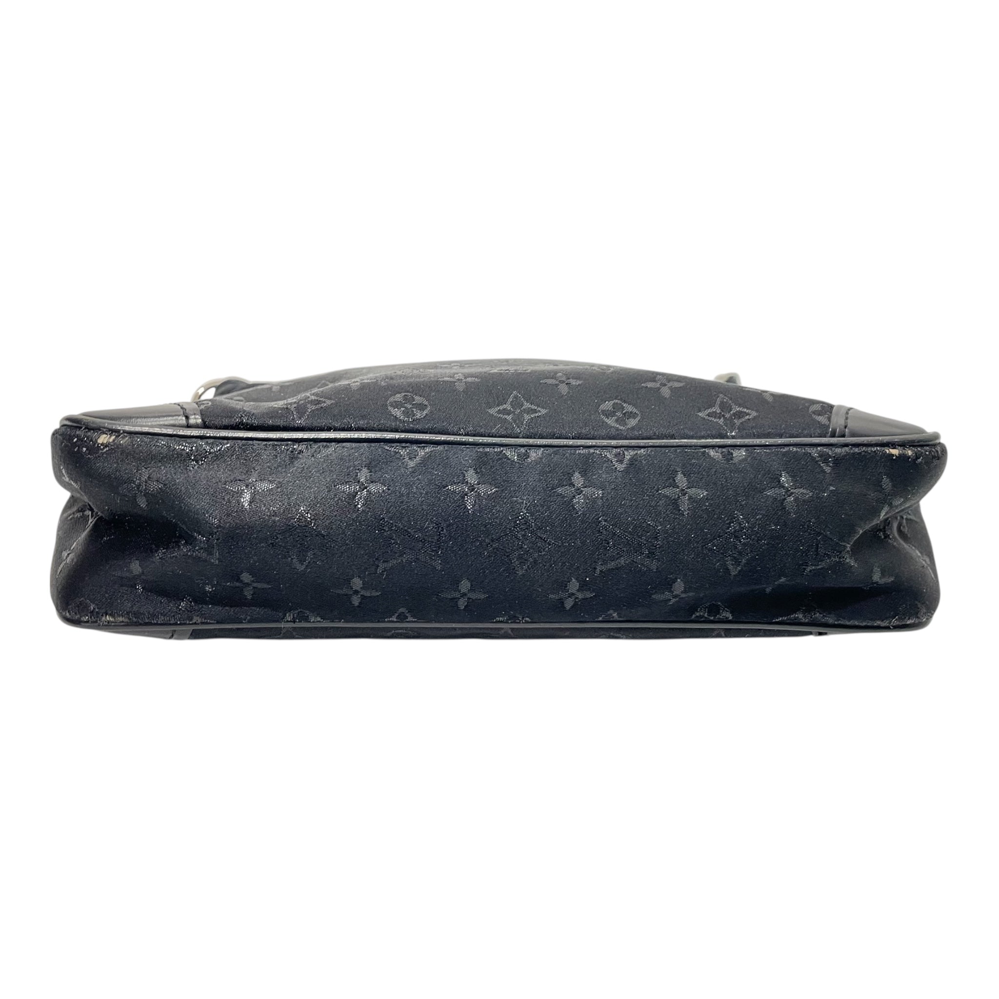LOUIS VUITTON/Bag/Monogram/BLK/2001 MINI LITTLE BOULOGNE view 4