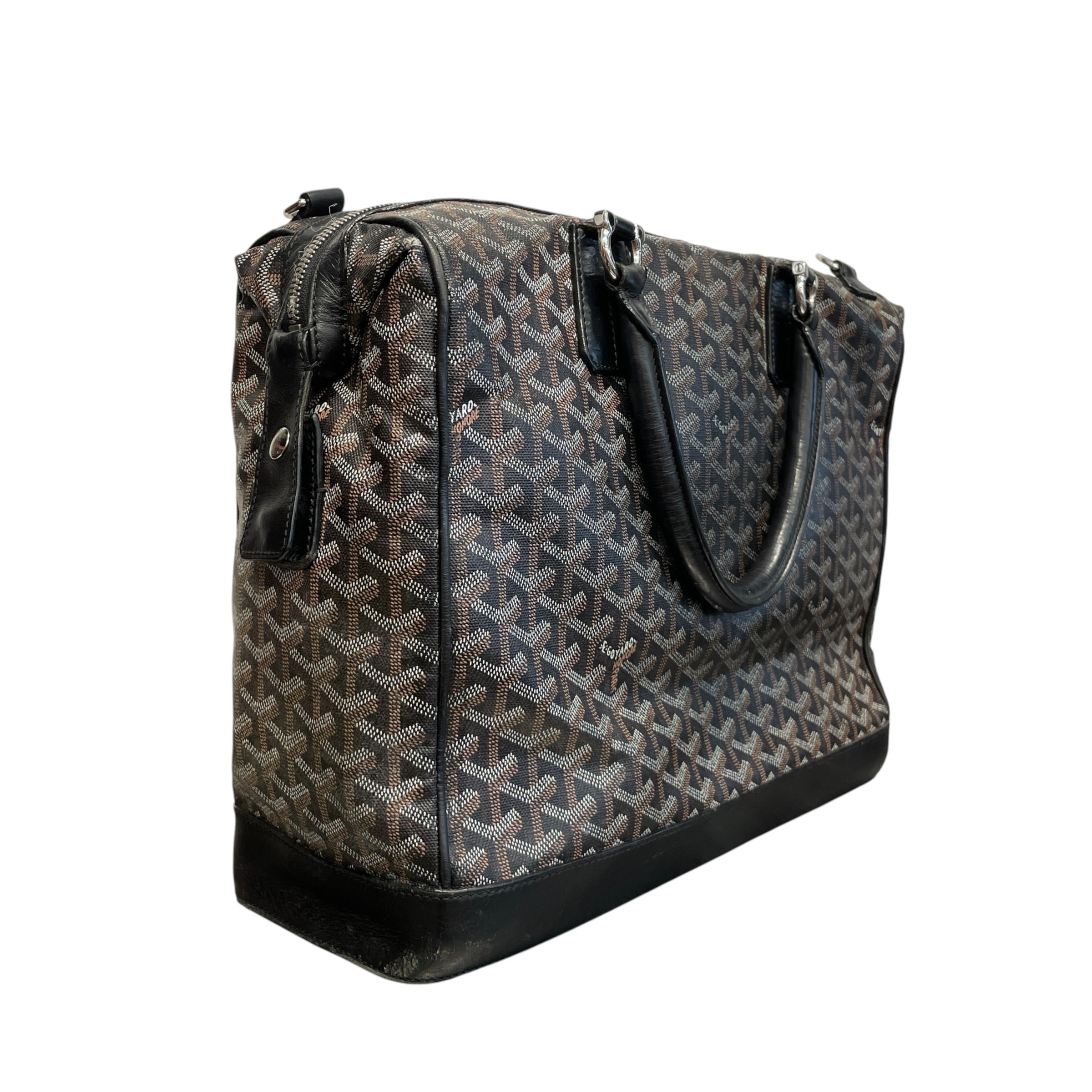 GOYARD/Briefcase/All Over Print/Leather/BLK/VICTORIA view 3