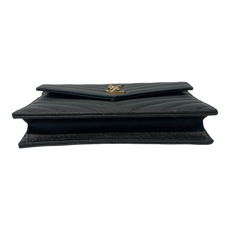 YVES SAINT LAURENT/Bag/Leather/BLK/