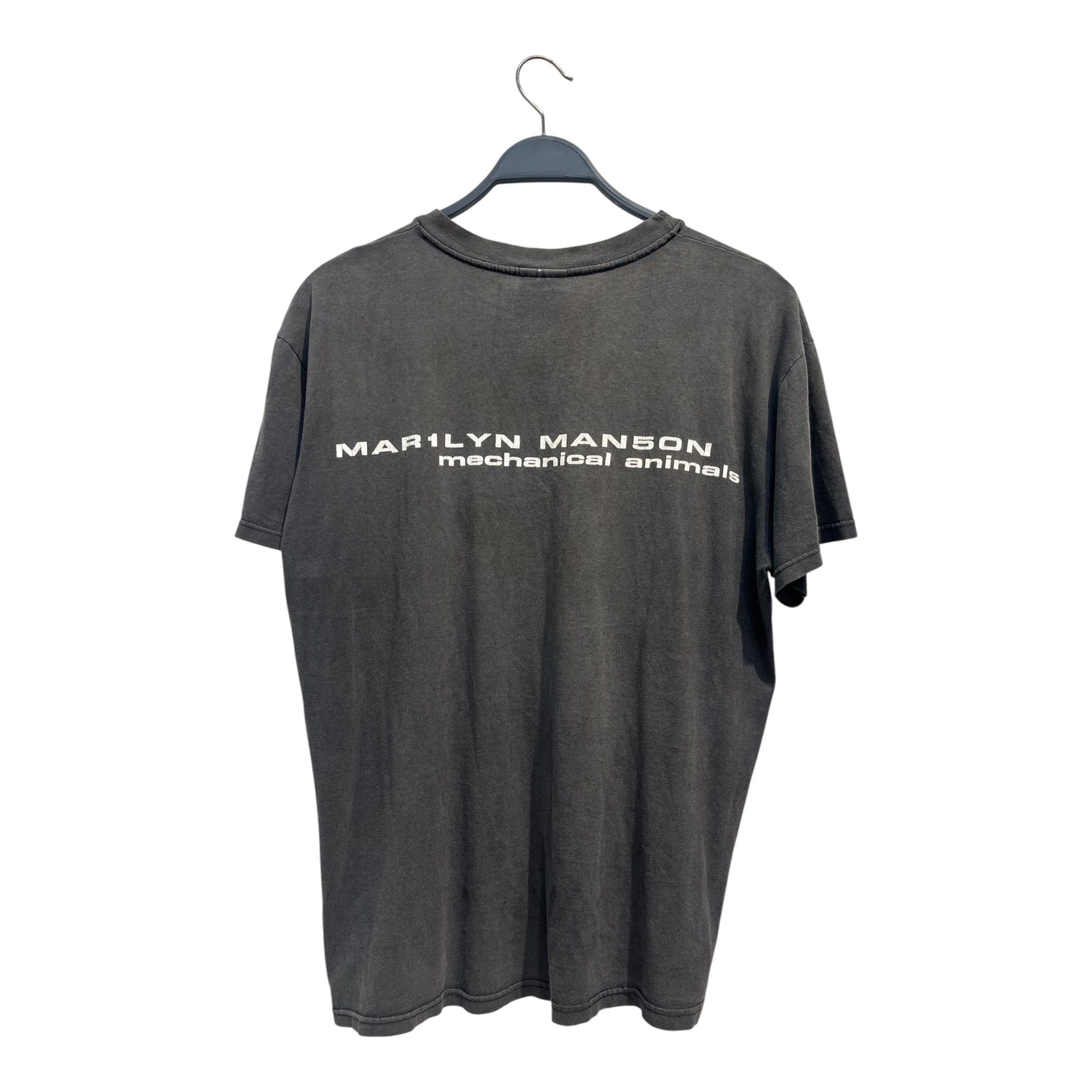 Vintage/T-Shirt/M/Graphic/Cotton/GRY/199 MARILYN MANSON view 2
