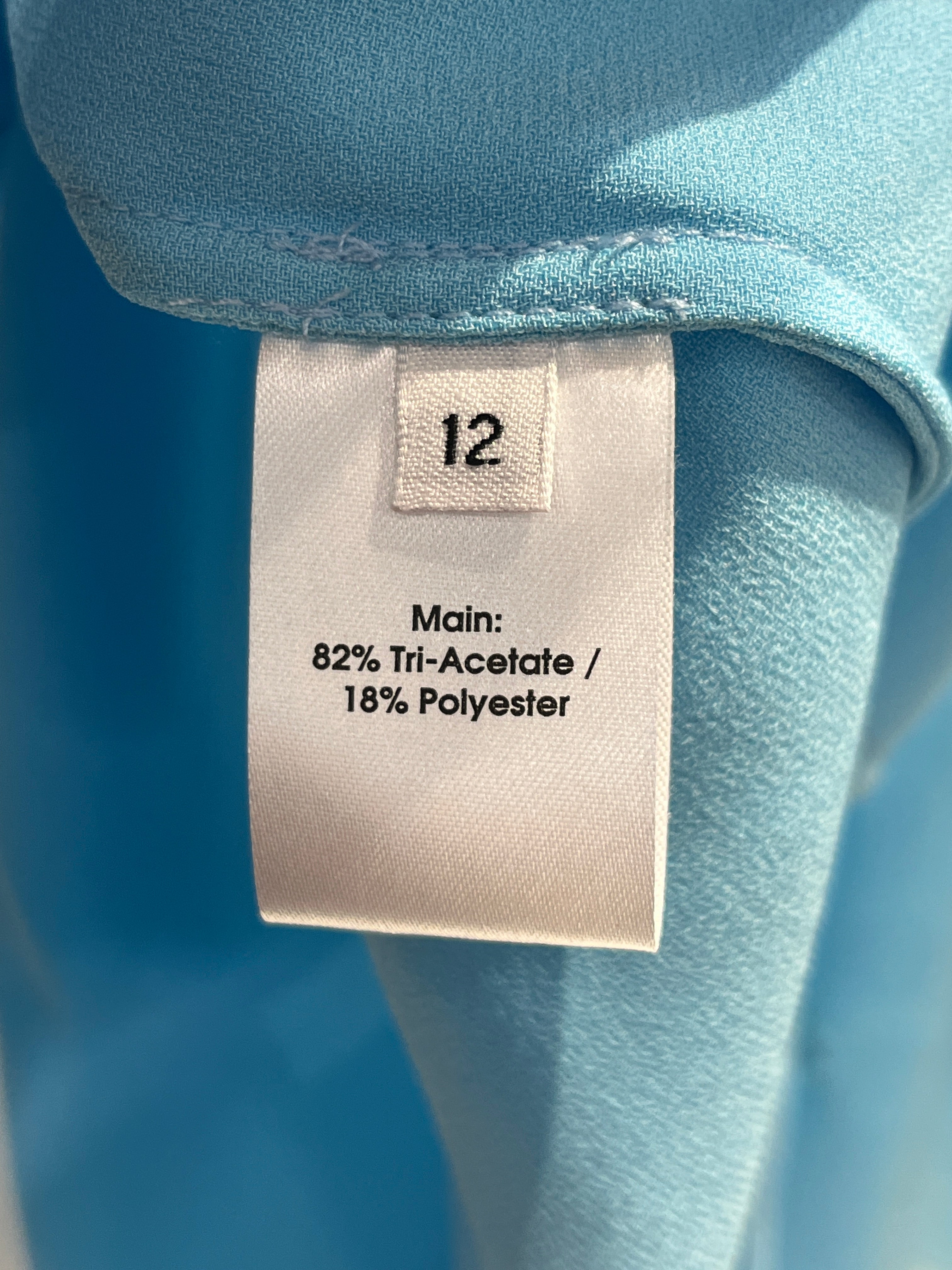 ALEX PERRY/LS Shirt/12/BLU/LOVELL SATIN CREPE OVERSIZE view 4