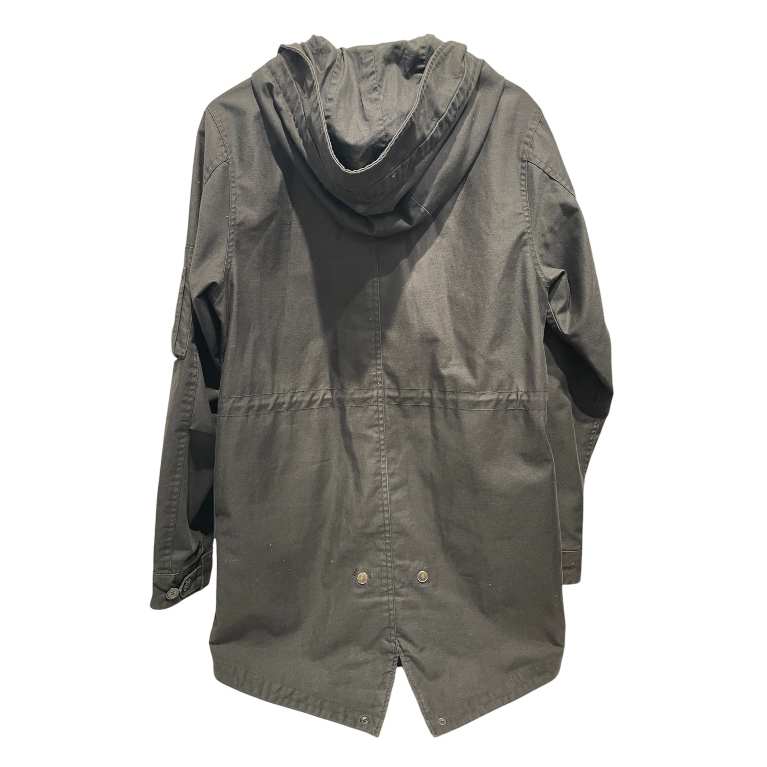 ALPHA INDUSTRIES/Mountain Parka/S/Cotton/BLK/Hooded Parka view 2