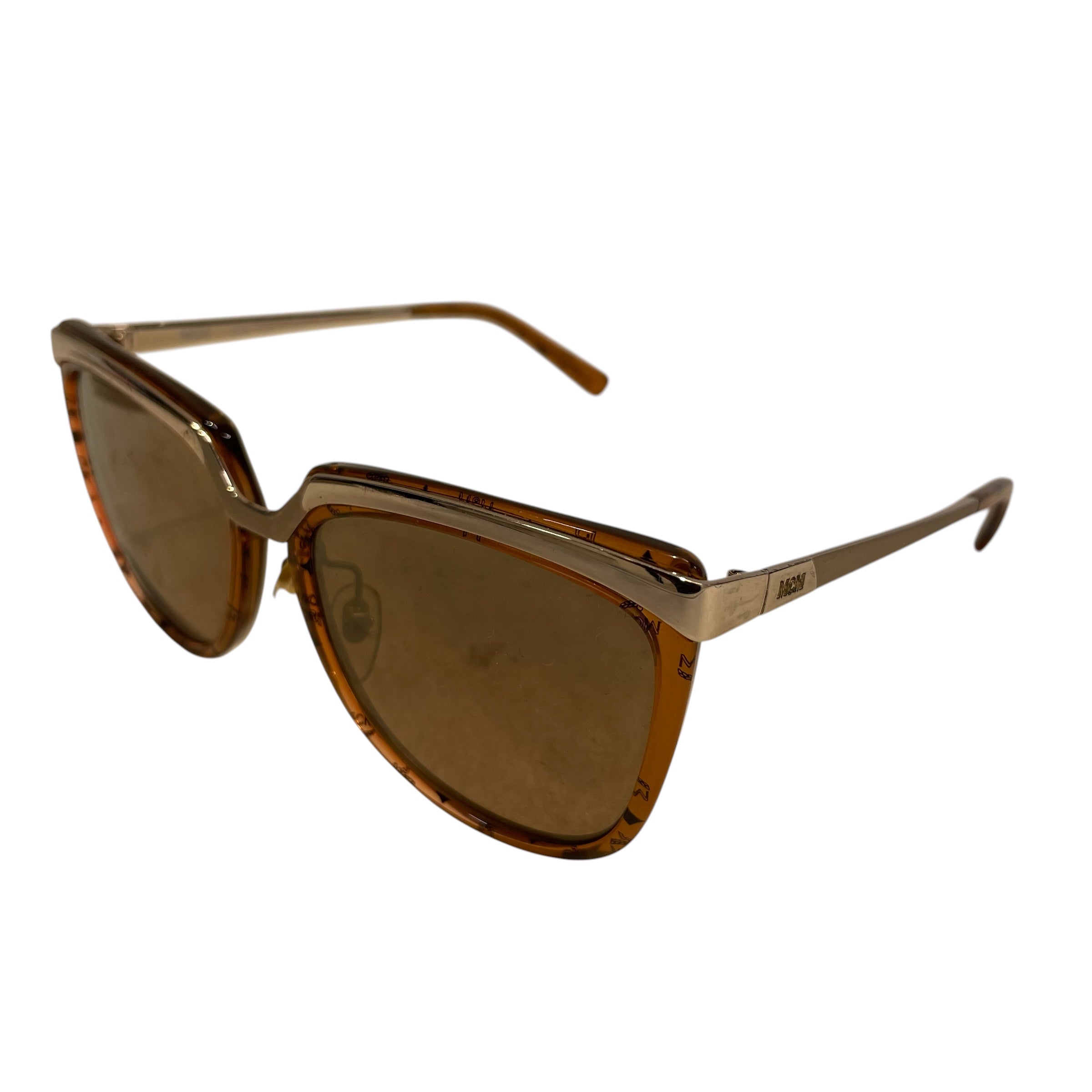 MCM/Sunglasses/Monogram/Celluloid/CML/L's/white gold top mcm626s view 2