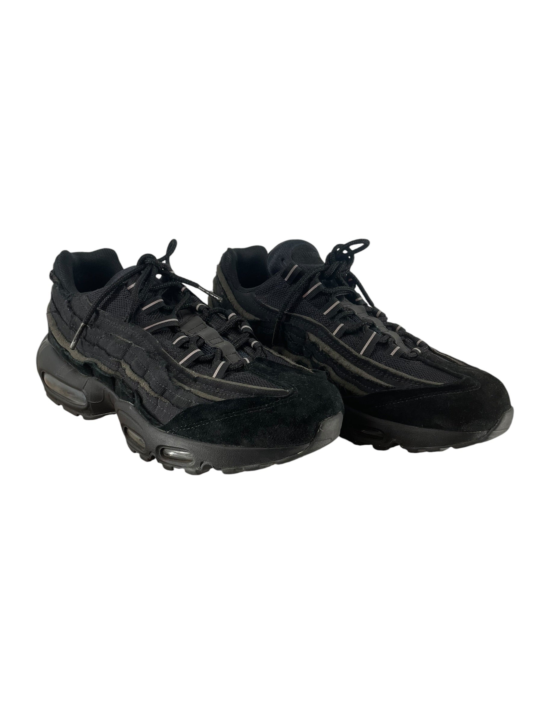 NIKE/Low-Sneakers/US 8.5/Suede/BLK/AM95 BLACK - CU8406-001 view 1