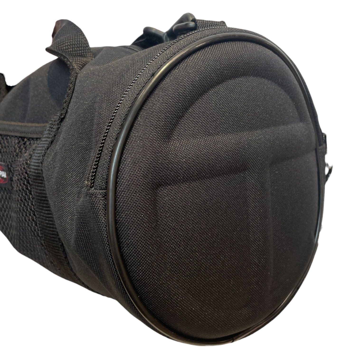 Telfar/EASTPAK/Bag/Nylon/BLK/mesh pockets in front view 4